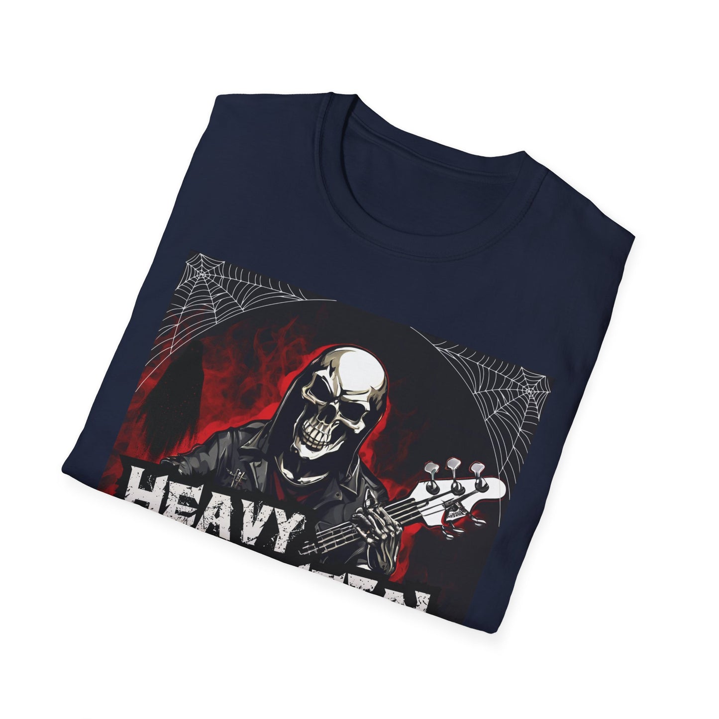 Heavy Metal - Bass Player - Unisex Softstyle T-Shirt