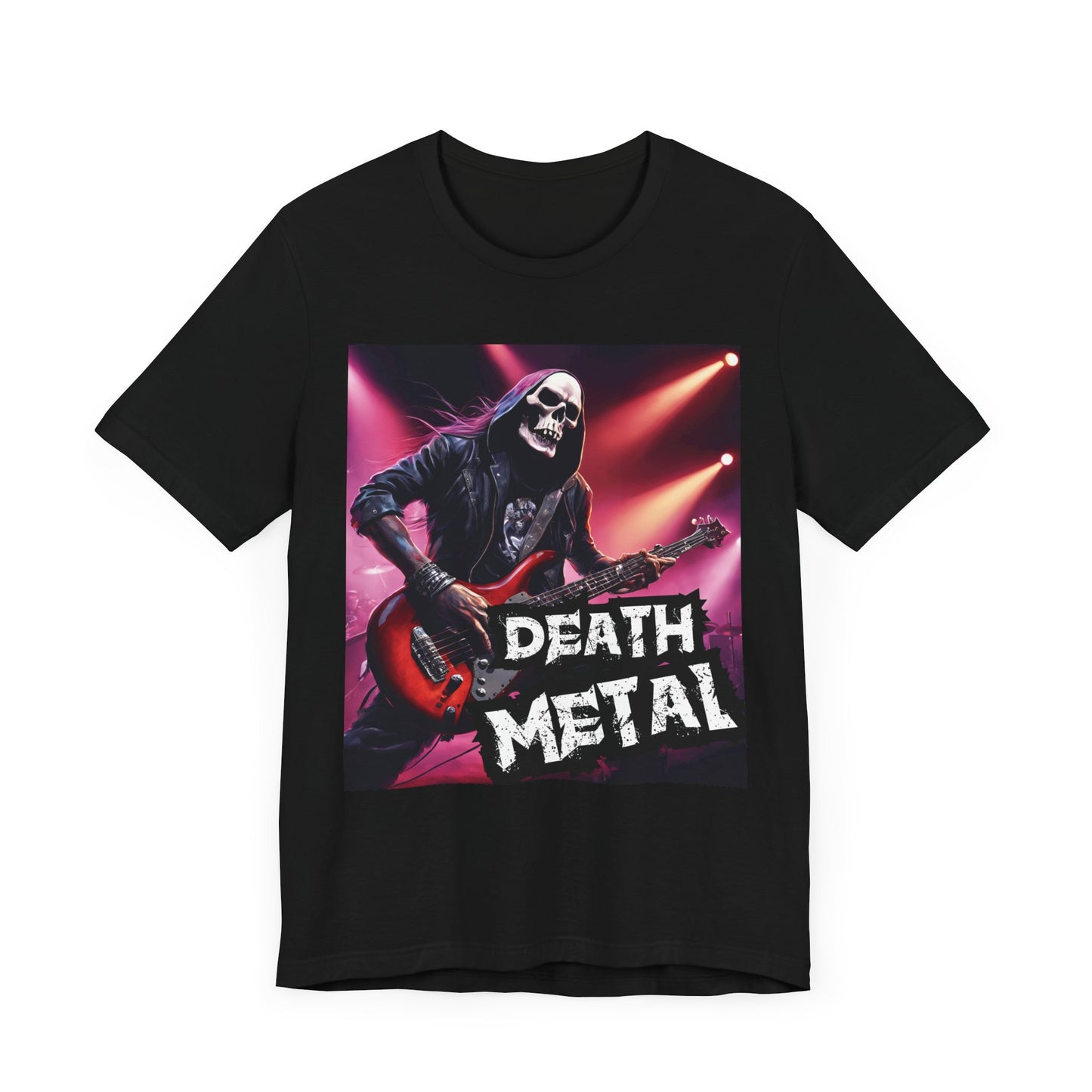 Death Metal - Bass Player - Unisex Jersey Short Sleeve Tee