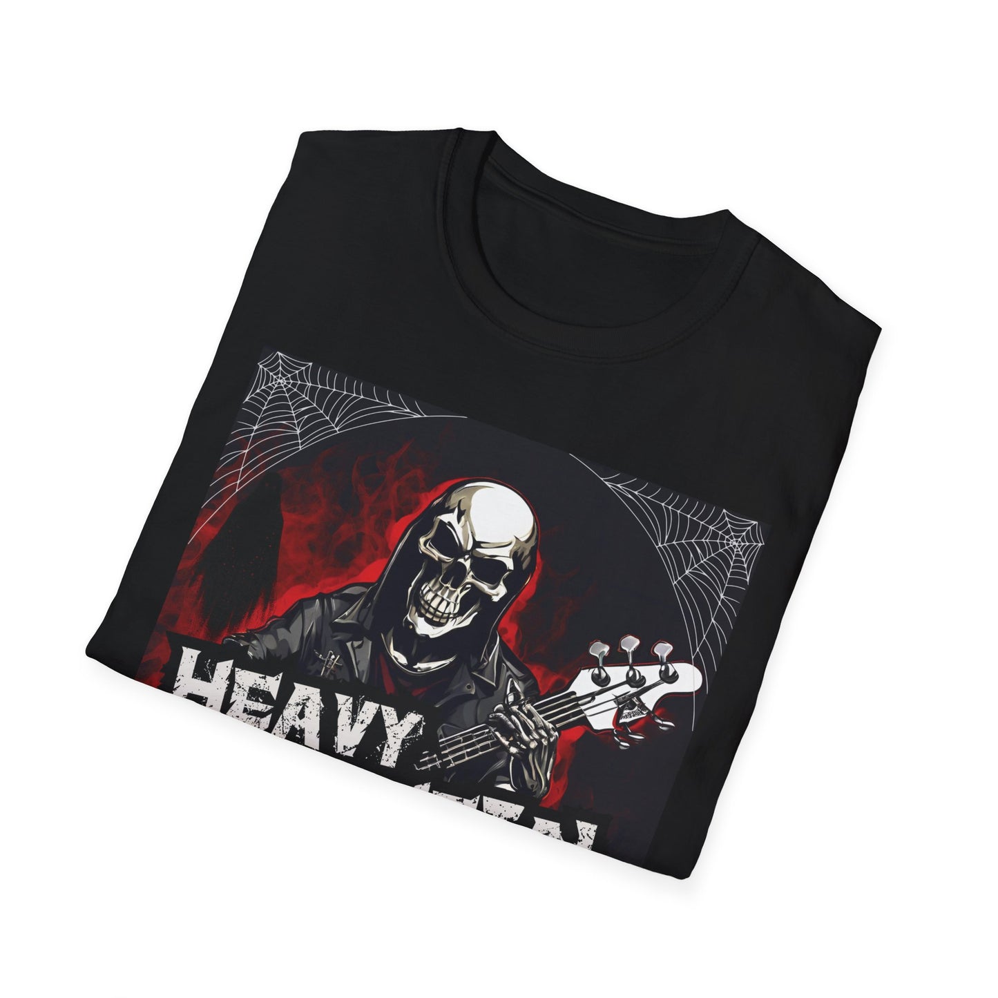 Heavy Metal - Bass Player - Unisex Softstyle T-Shirt