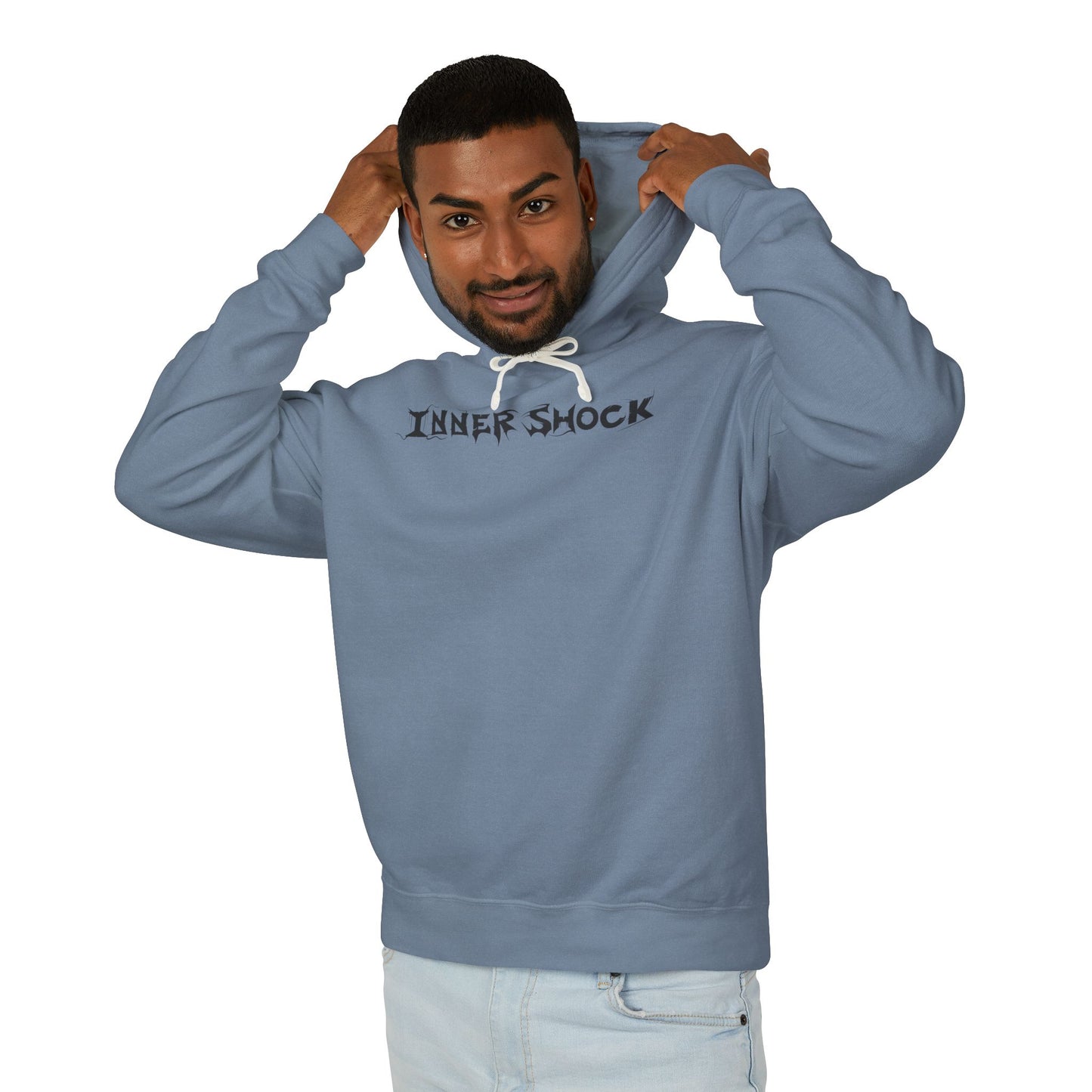 Inner Shock - Unisex Lightweight Hooded Sweatshirt