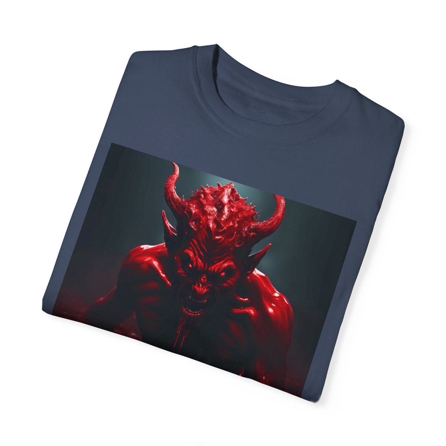 Inner Shock - Blood Demon - Unisex Garment-Dyed T-shirt