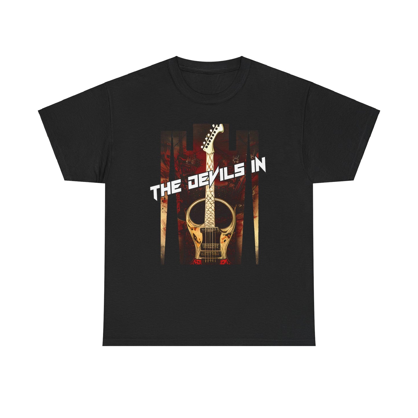 The Devils in - Custom Design Unisex Heavy Cotton Tee