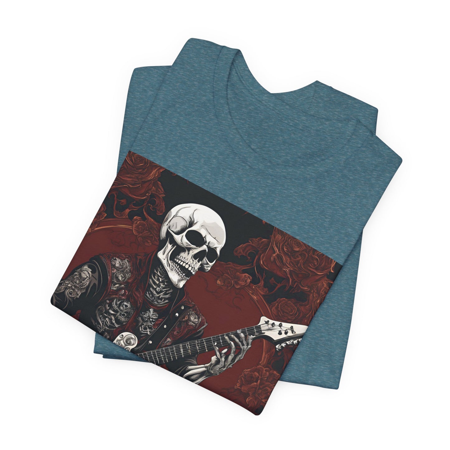 Death Core - Guitar Player - Unisex Jersey Short Sleeve Tee
