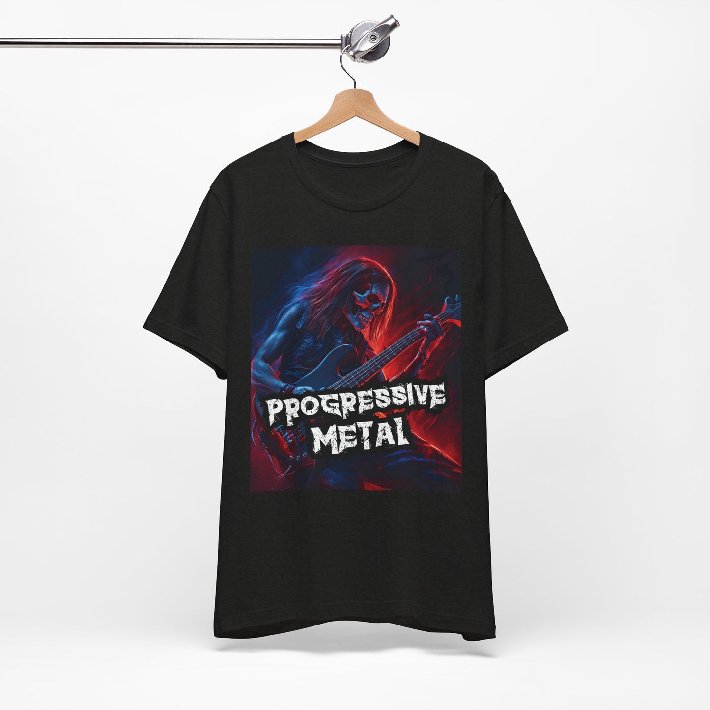 Progressive Metal - Bass Player - Unisex Jersey Short Sleeve Tee