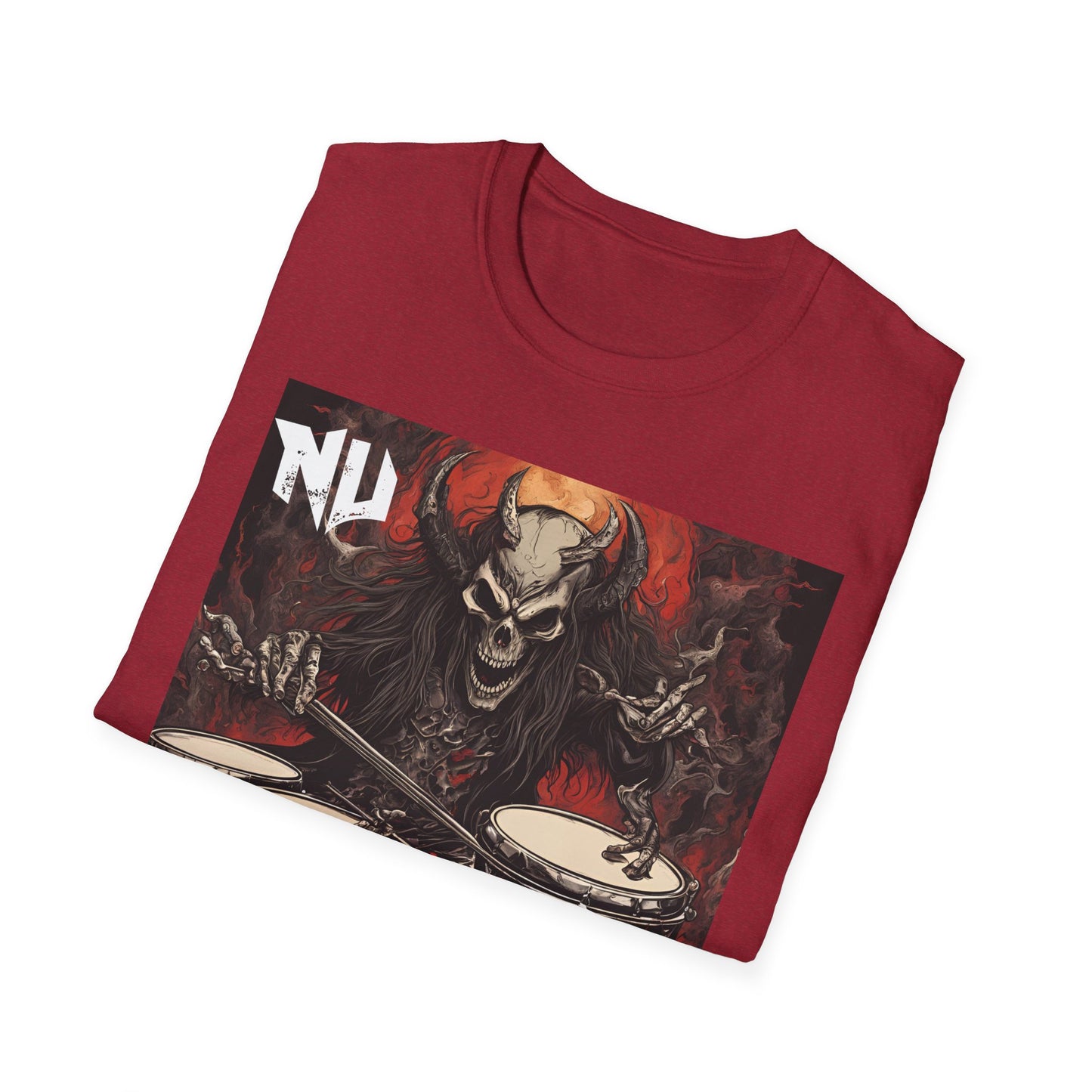 Nu Metal - Drummer - Unisex Softstyle T-Shirt