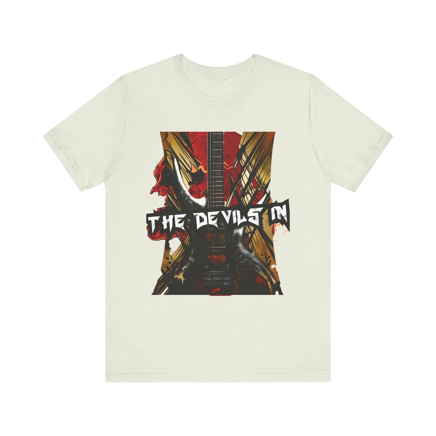 The Devils In - Custom Design - Unisex Jersey Short Sleeve Tee