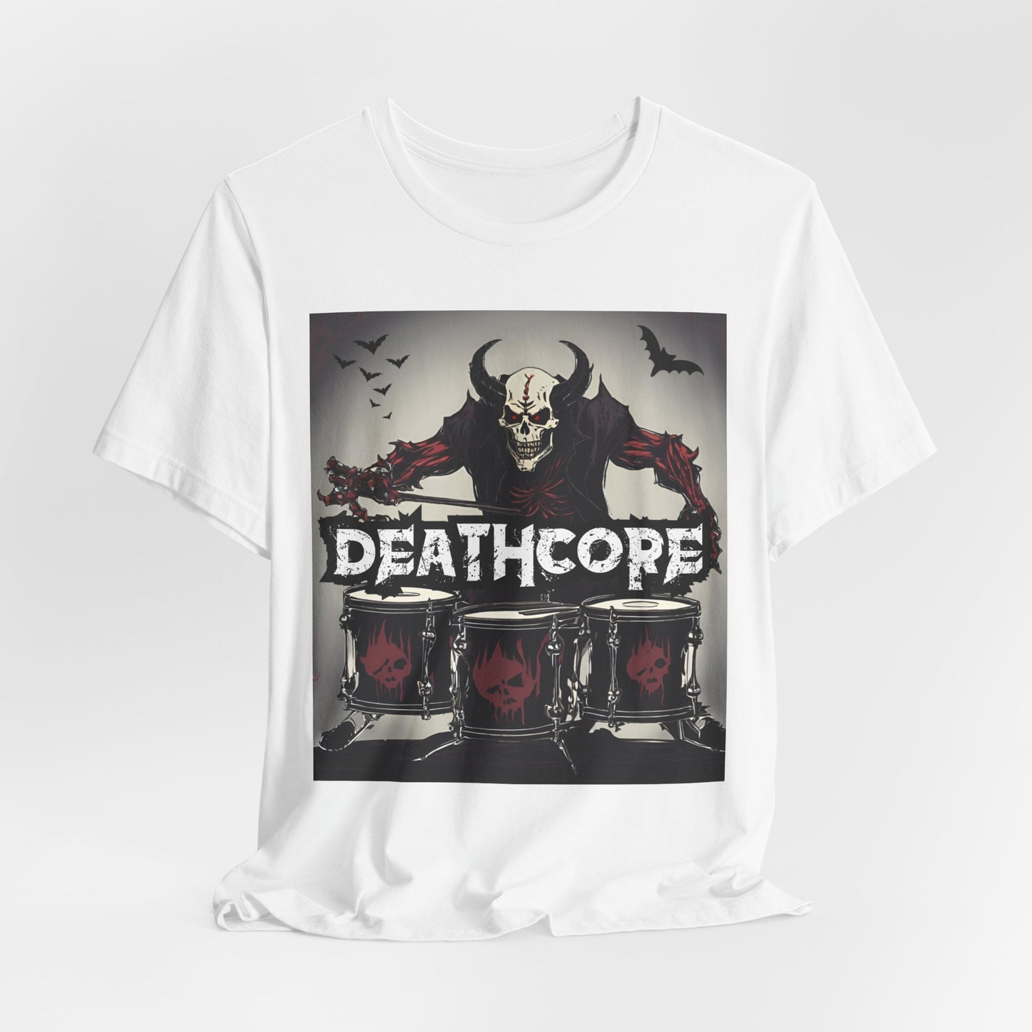Death Core - Drummer - Unisex Jersey Short Sleeve Tee