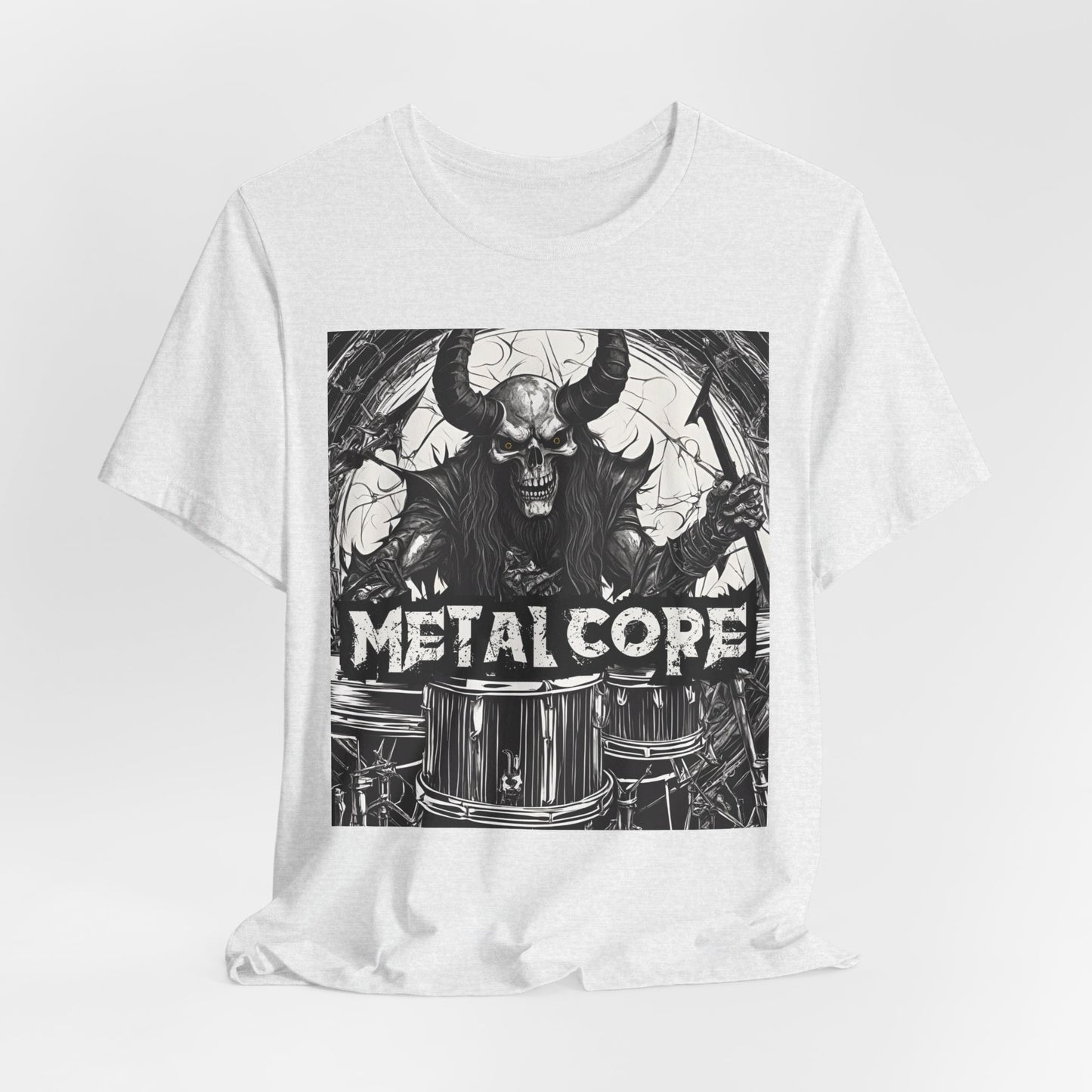 Metal Core - Drummer - Unisex Jersey Short Sleeve Tee