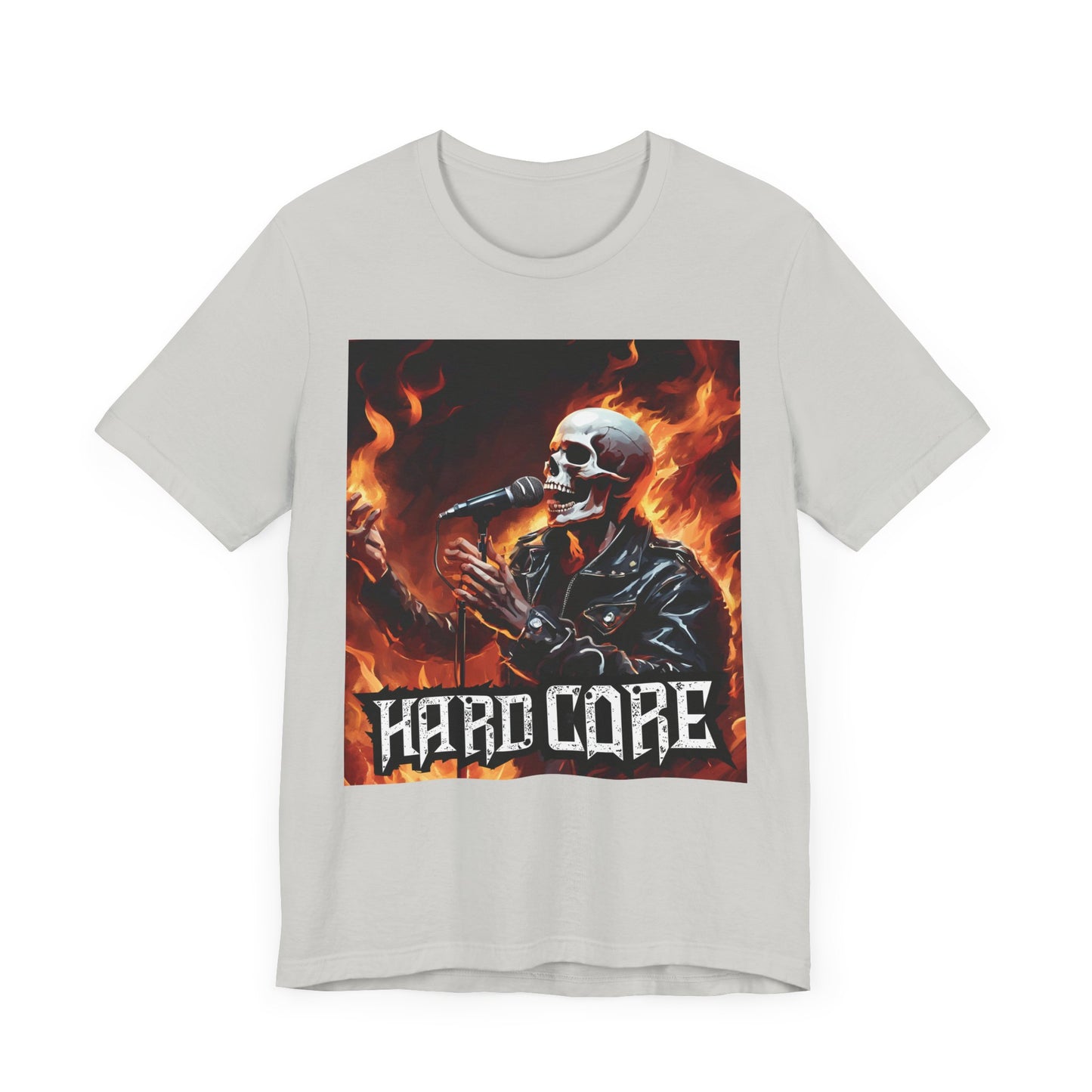 Hardcore - Singer - Unisex Jersey Short Sleeve Tee