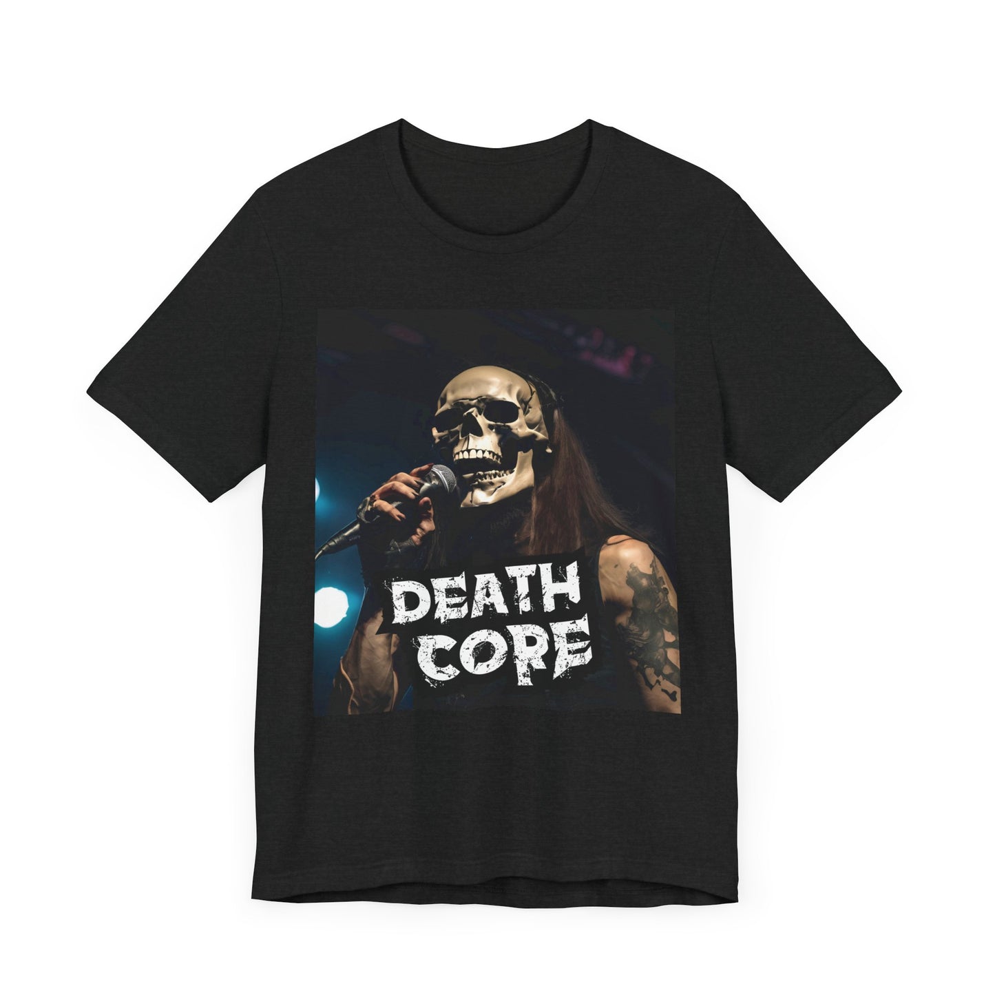 Death Core - Singer - Unisex Jersey Short Sleeve Tee