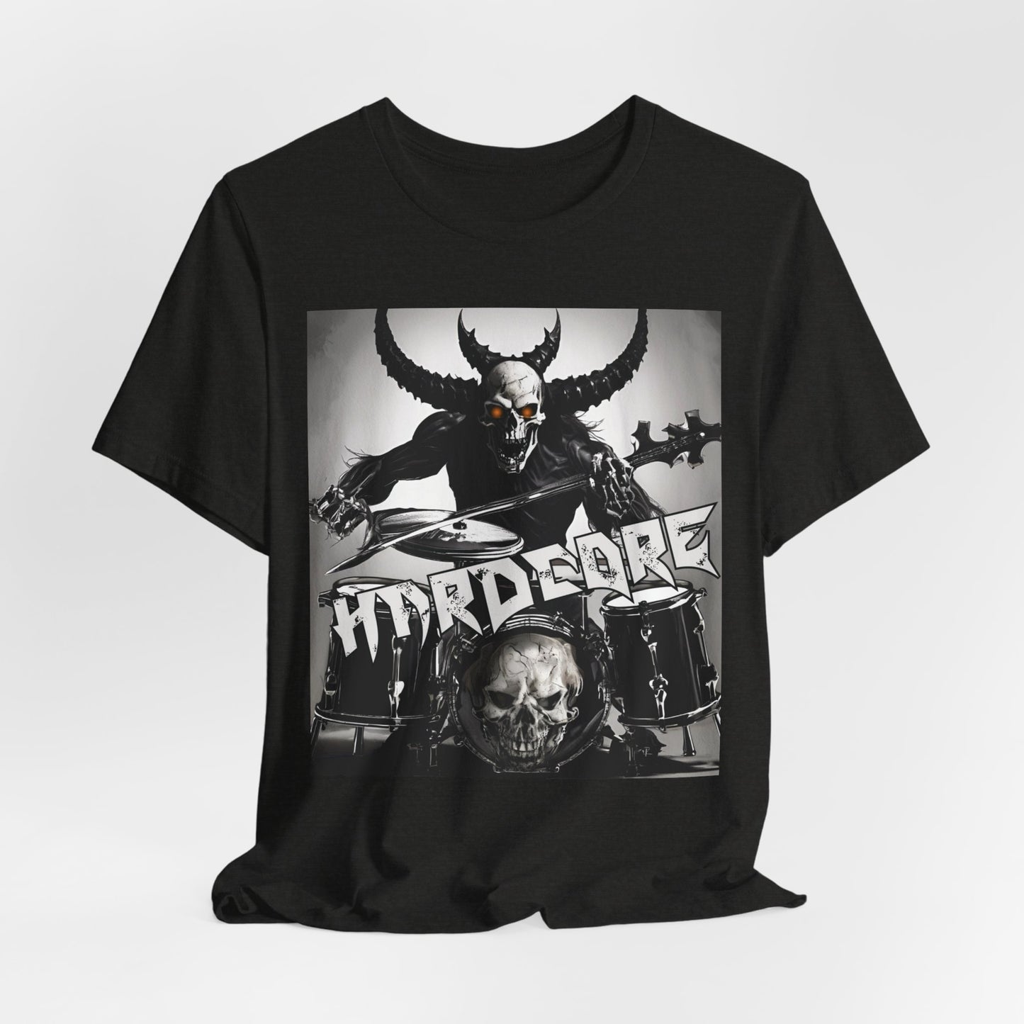 Hardcore - Drummer - Unisex Jersey Short Sleeve Tee