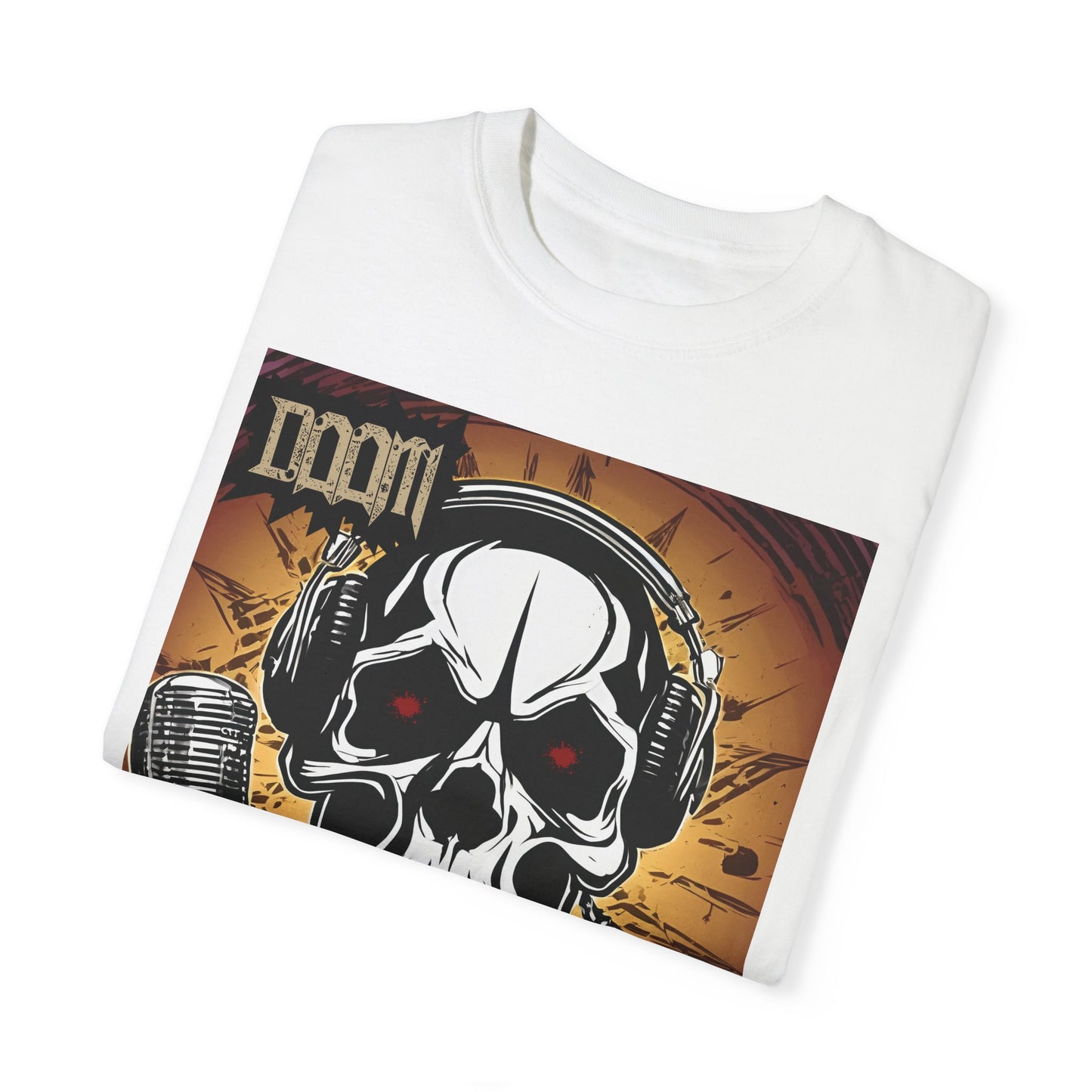 Doom Metal - Singer - Unisex Garment-Dyed T-shirt