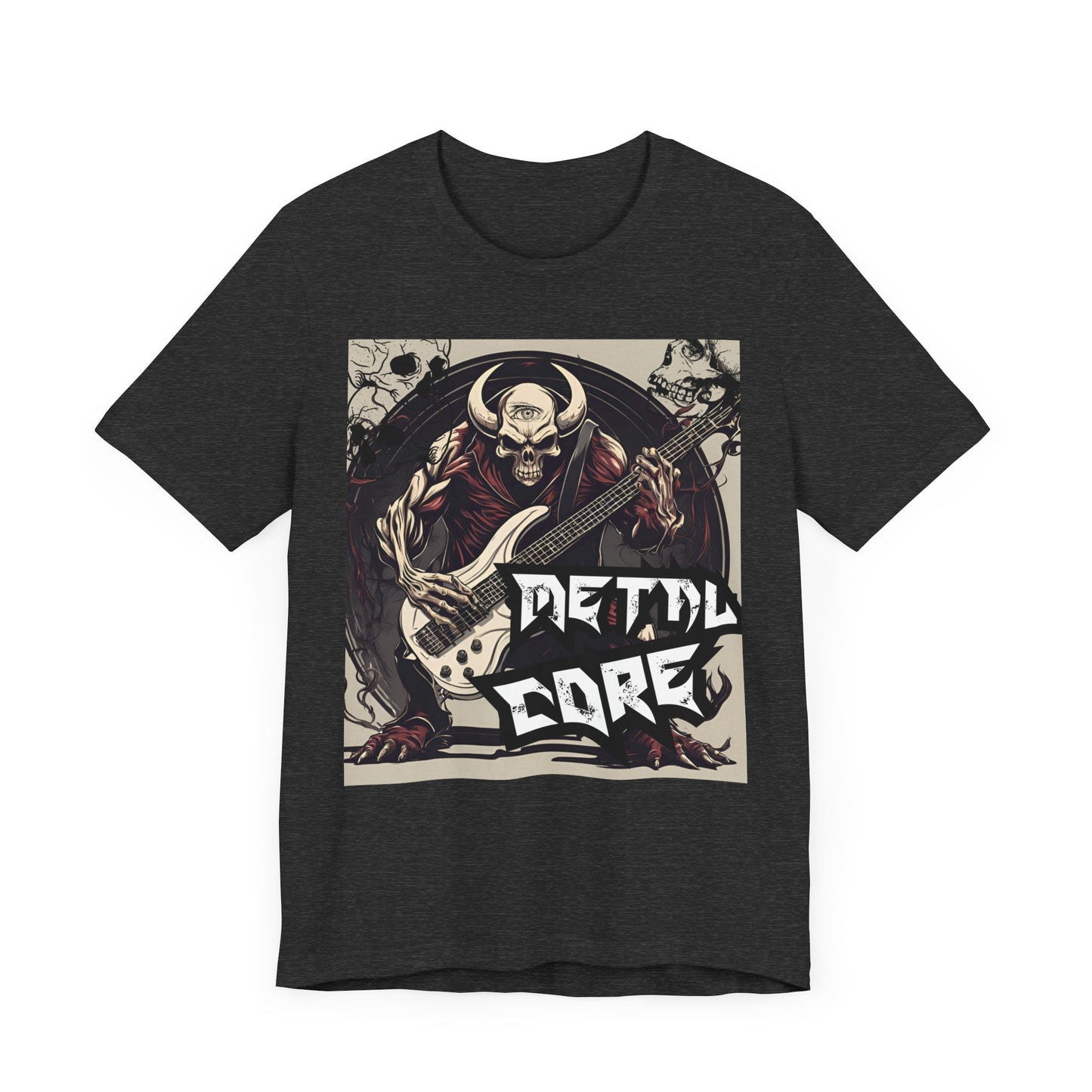 Metal Core - Bass Player - Unisex Jersey Short Sleeve Tee
