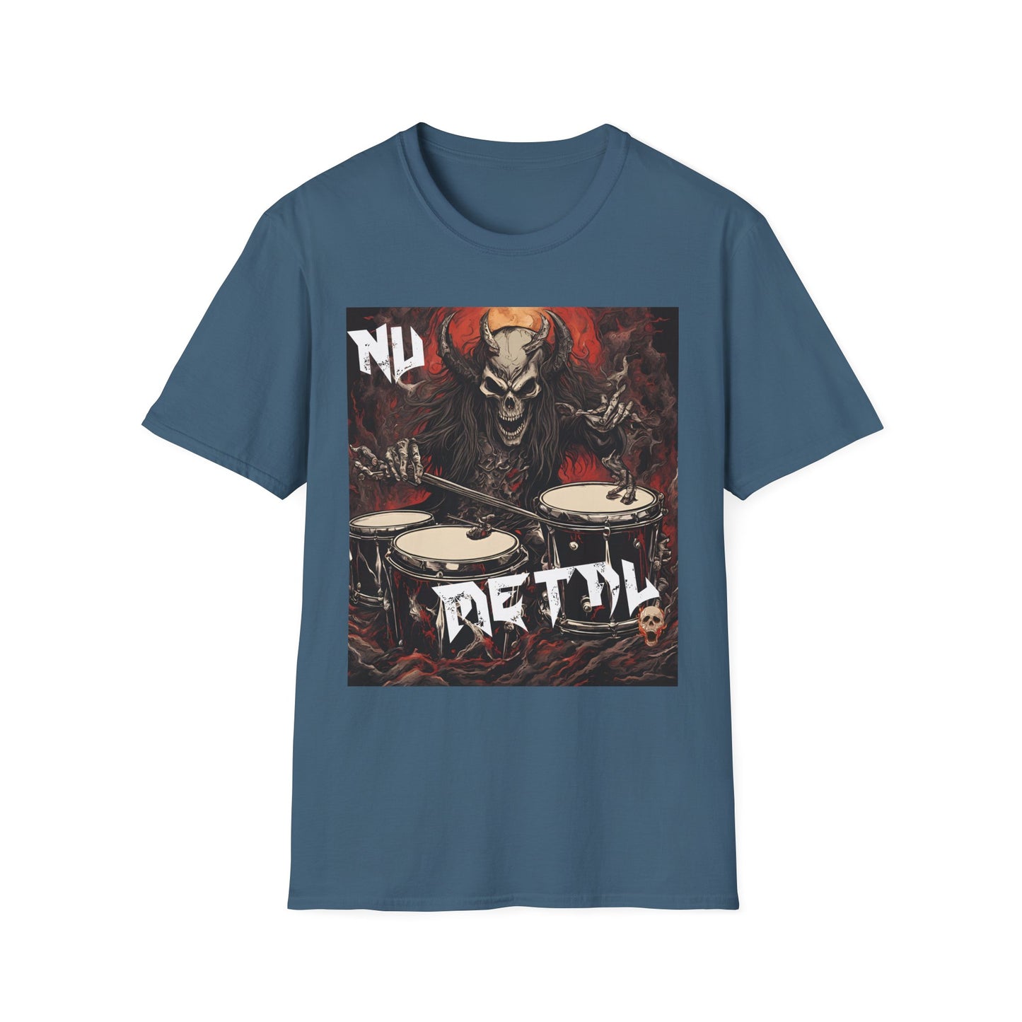 Nu Metal - Drummer - Unisex Softstyle T-Shirt
