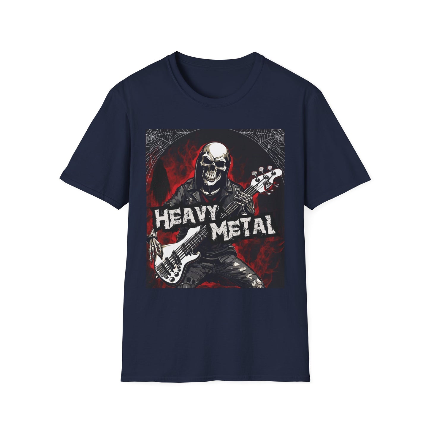 Heavy Metal - Bass Player - Unisex Softstyle T-Shirt