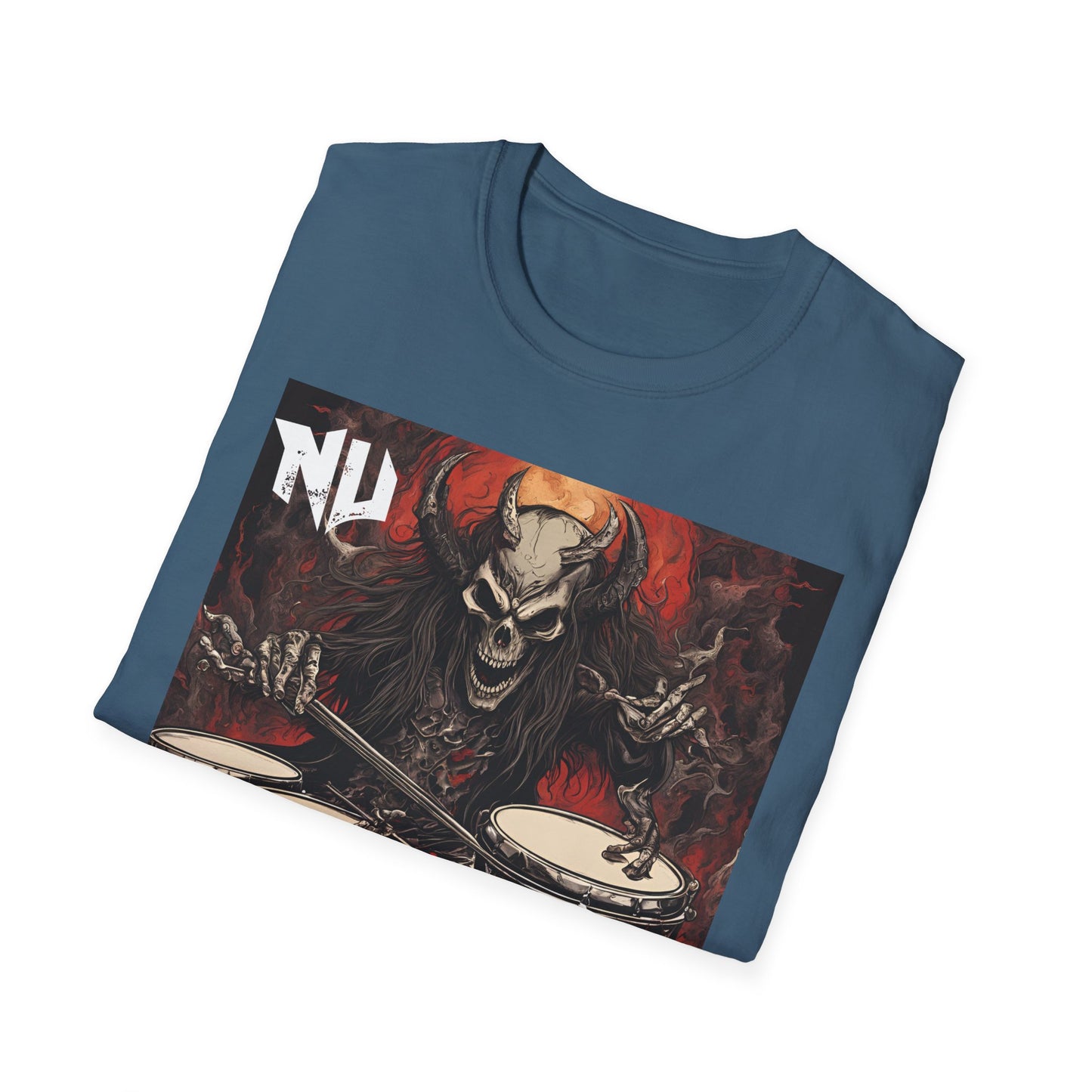 Nu Metal - Drummer - Unisex Softstyle T-Shirt
