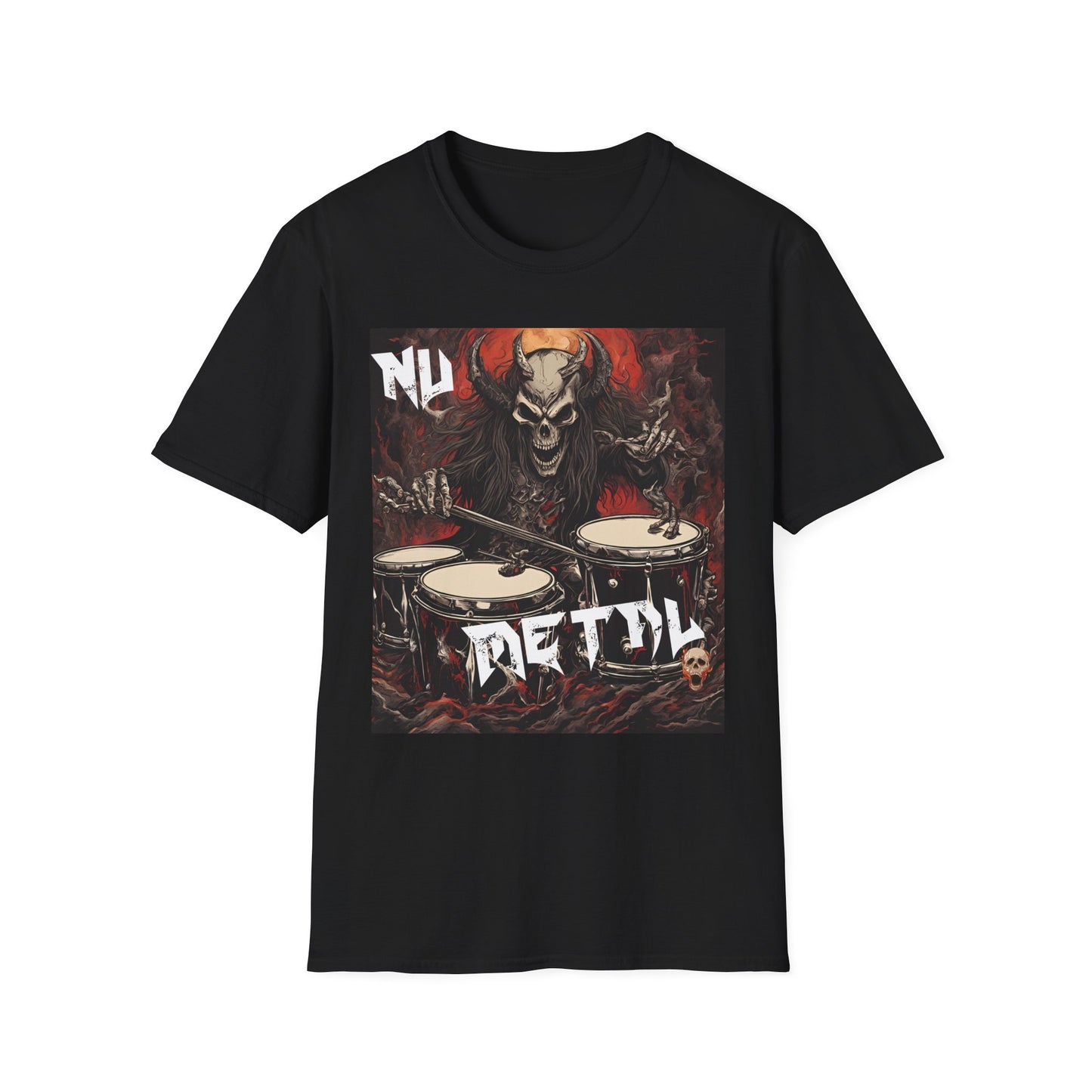 Nu Metal - Drummer - Unisex Softstyle T-Shirt