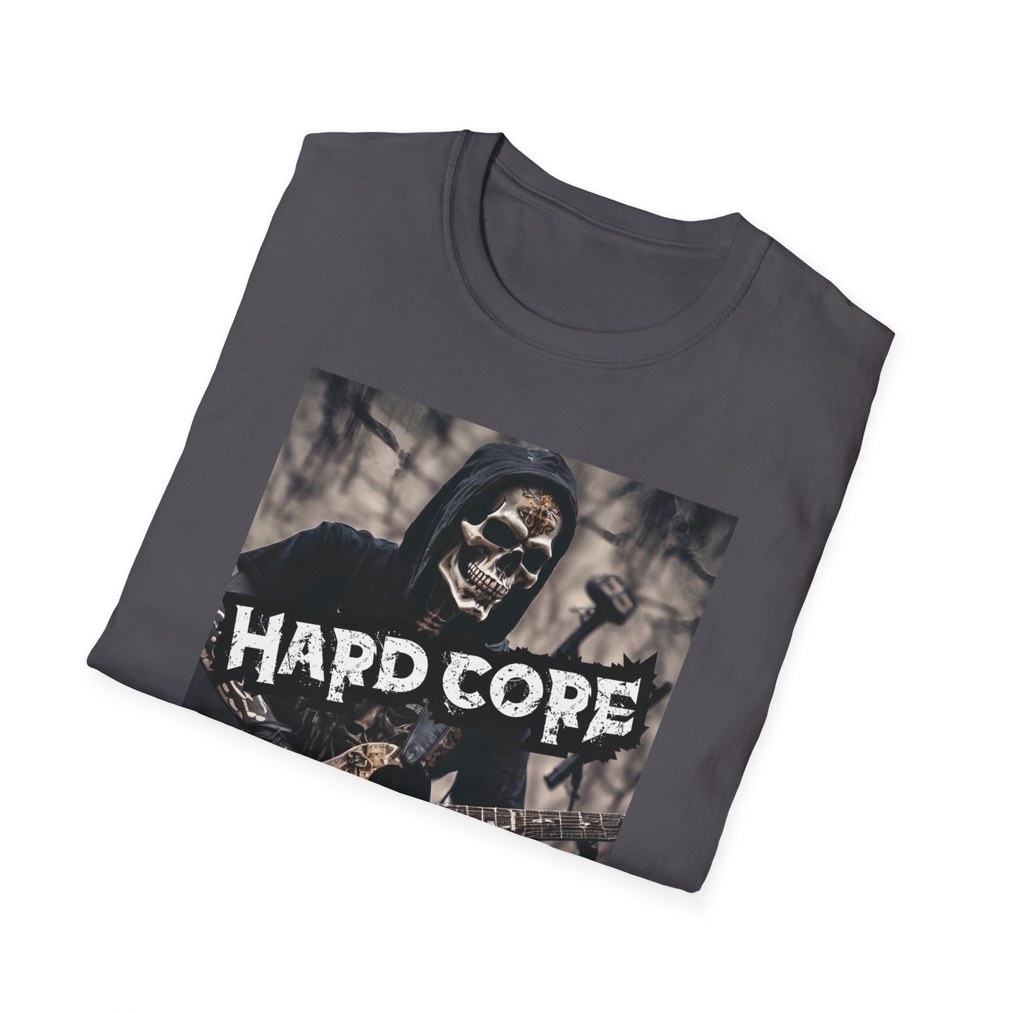 Hardcore - Guitar Player - Unisex Softstyle T-Shirt