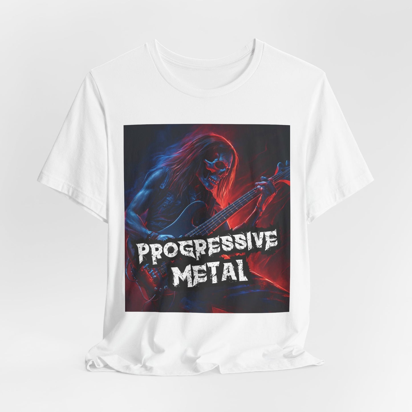 Progressive Metal - Bass Player - Unisex Jersey Short Sleeve Tee