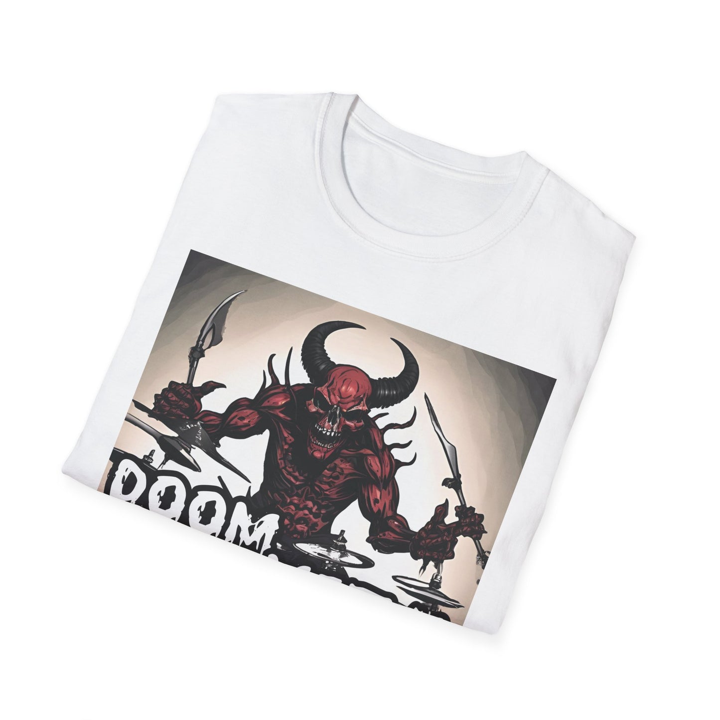 Doom Metal - Drummer - Unisex Softstyle T-Shirt