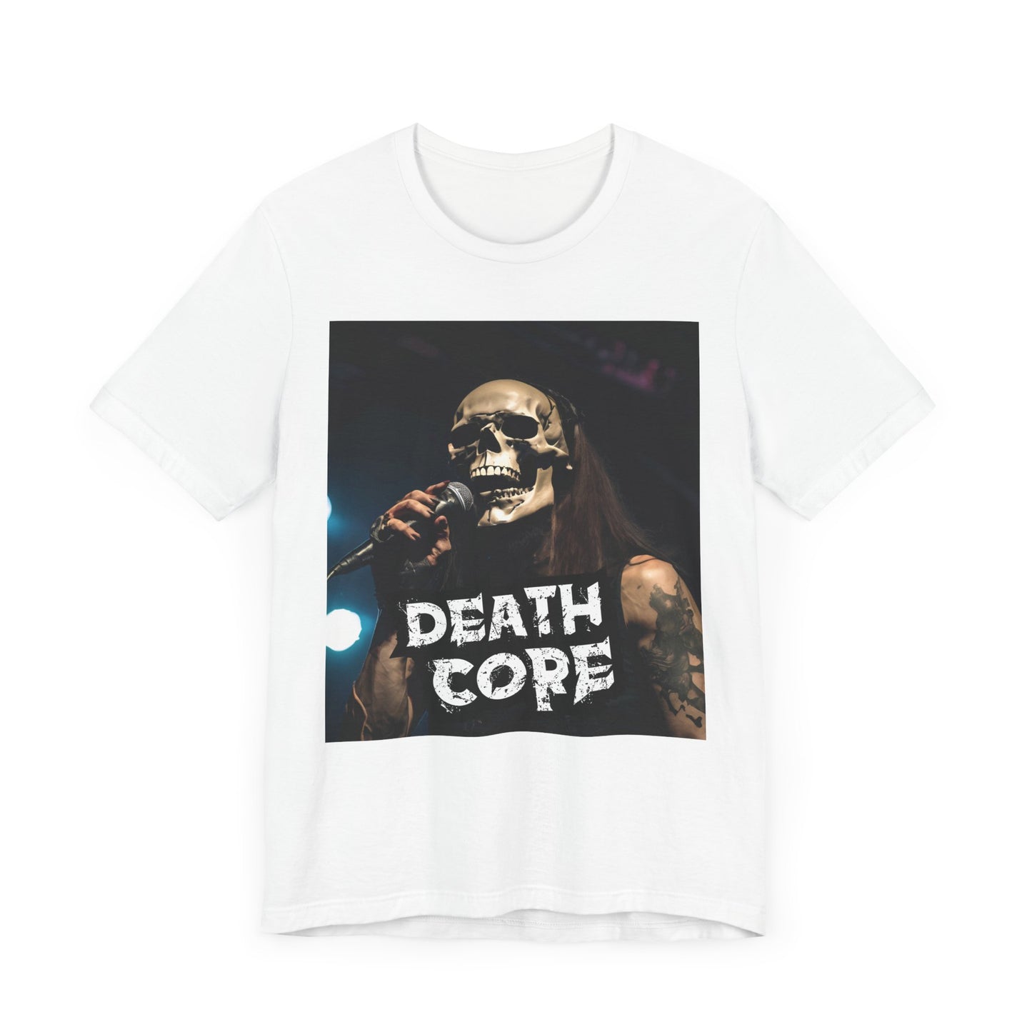 Death Core - Singer - Unisex Jersey Short Sleeve Tee