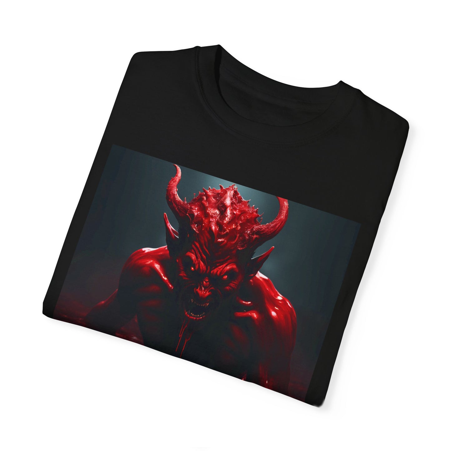 Inner Shock - Blood Demon - Unisex Garment-Dyed T-shirt