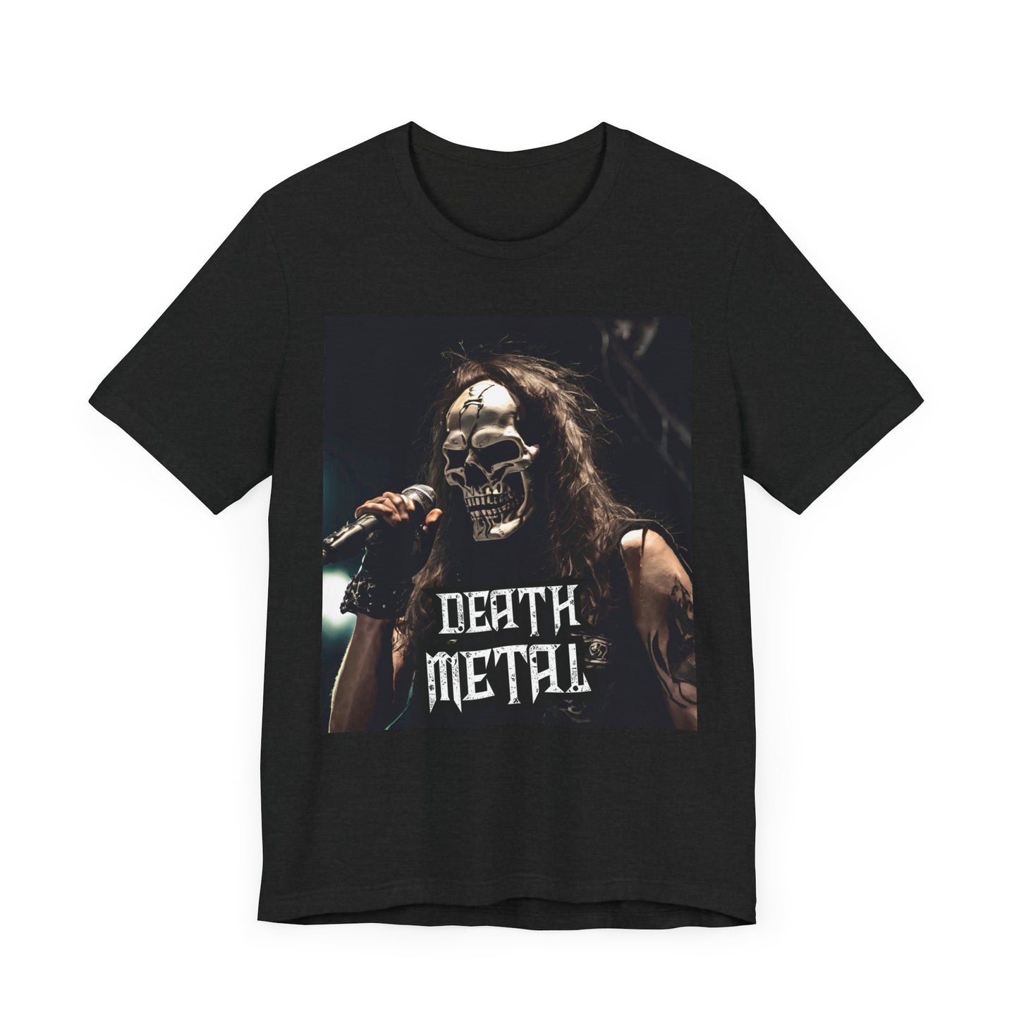 Death Metal - Singer - Unisex Jersey Short Sleeve Tee