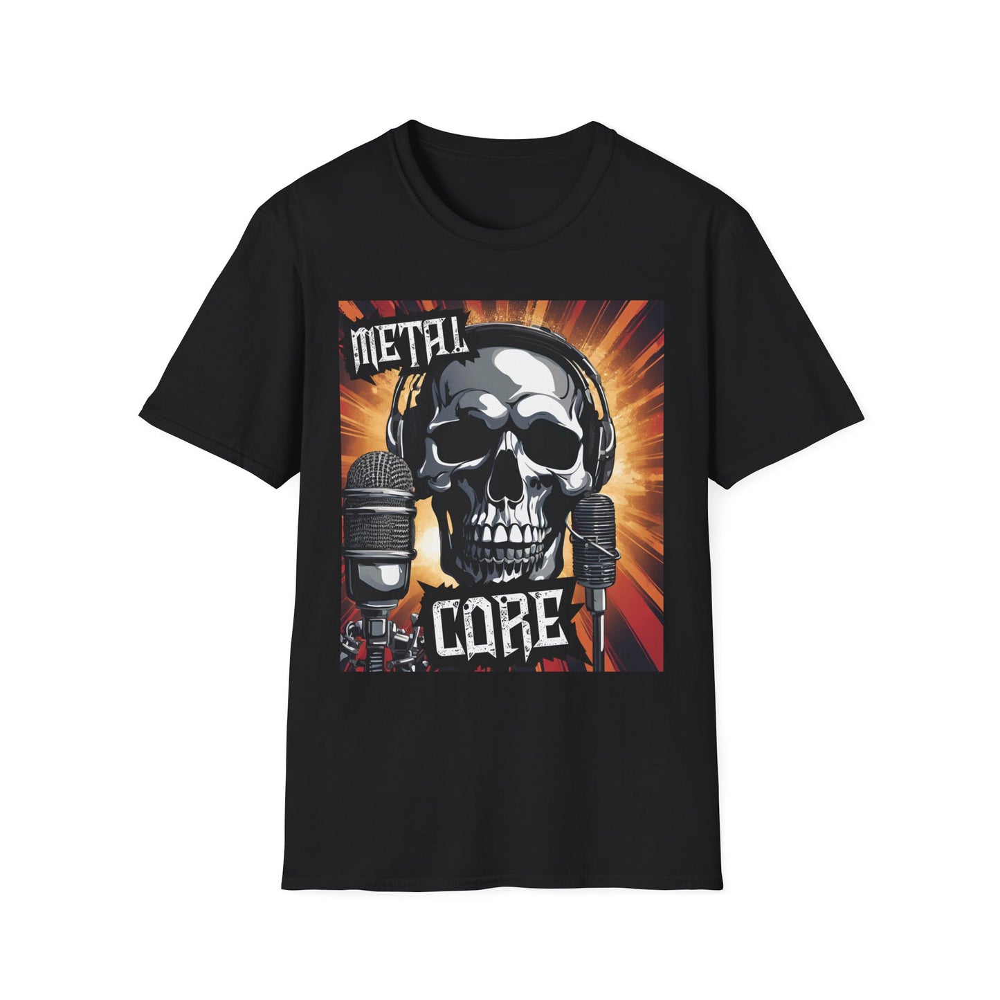 Metal Core - Singer - Unisex Softstyle T-Shirt