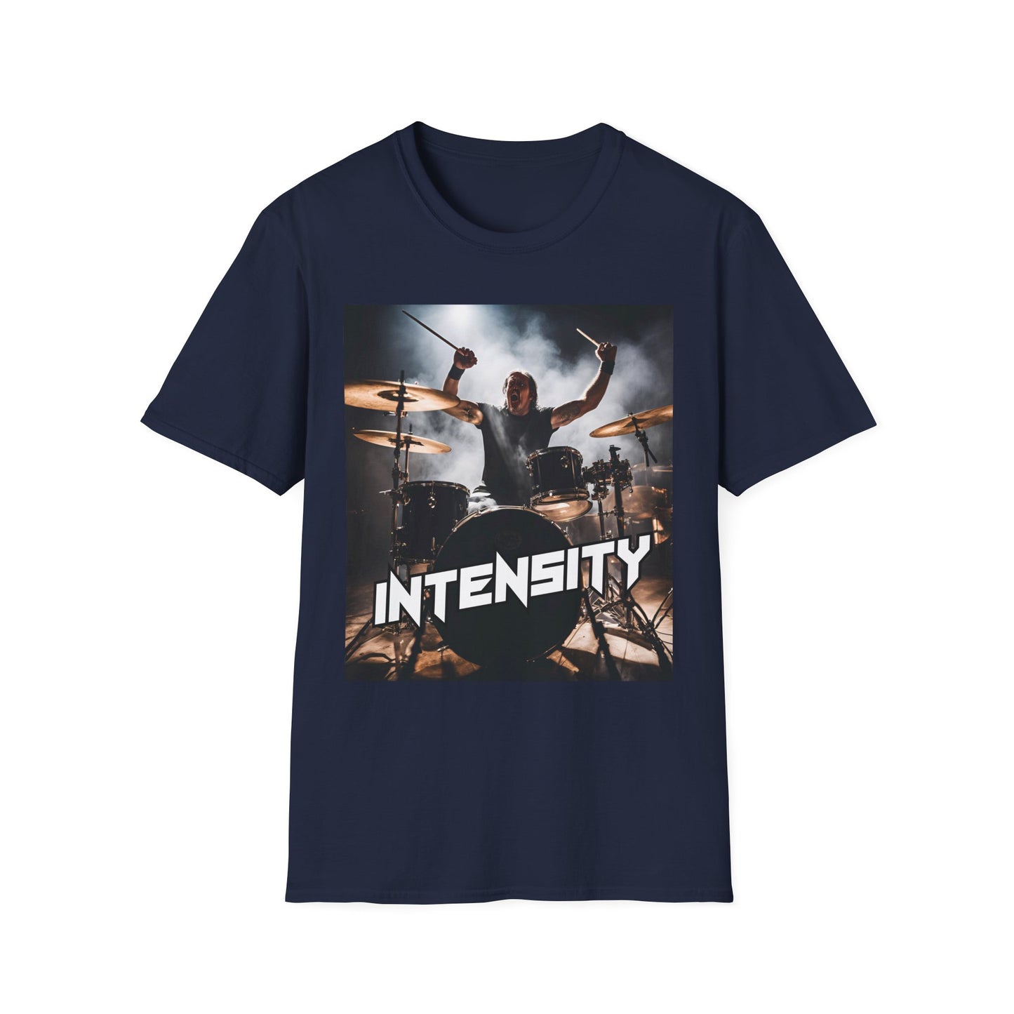 Intensity Drummer - Unisex Softstyle T-Shirt