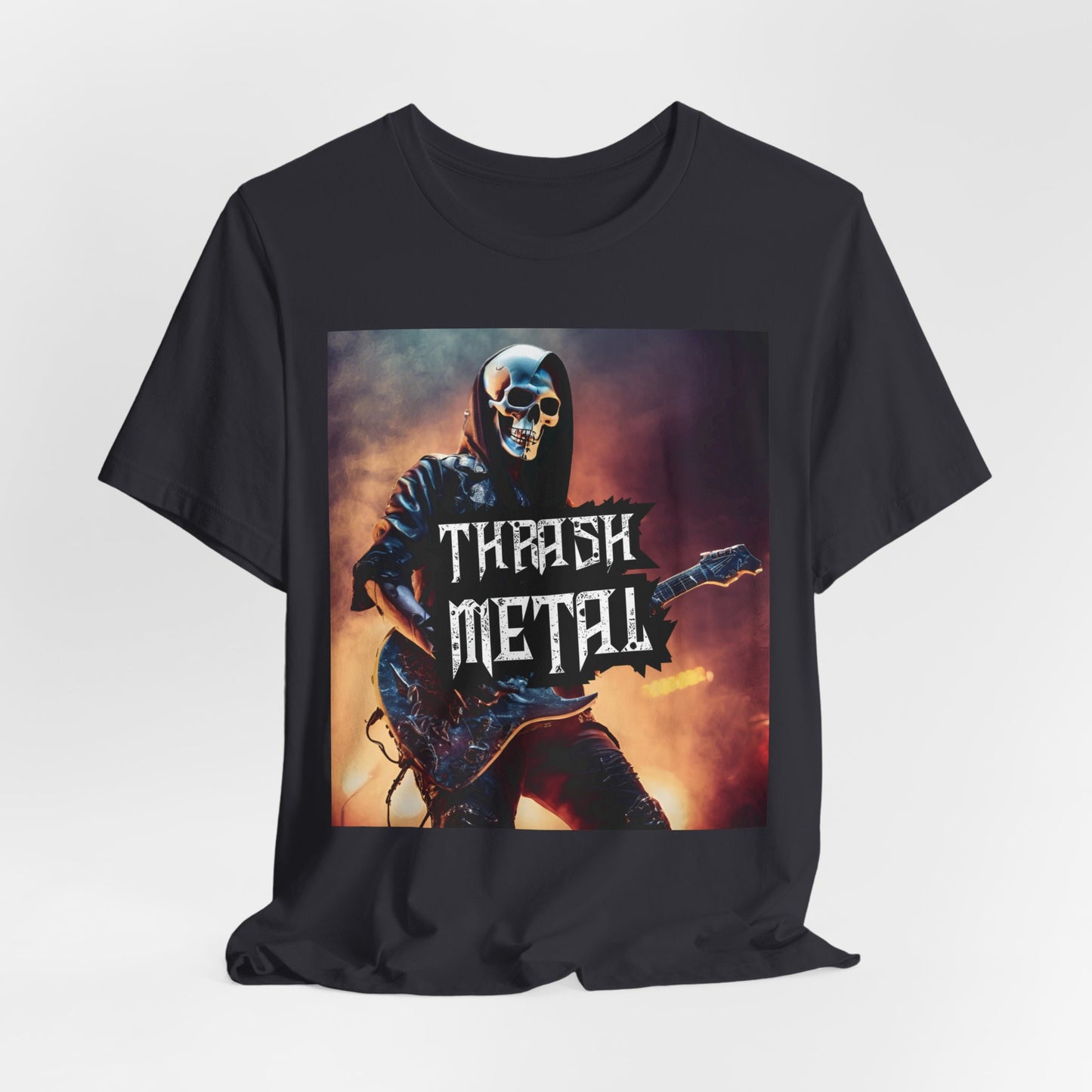 Thrash Metal - Guitar Player - Unisex Jersey Short Sleeve Tee