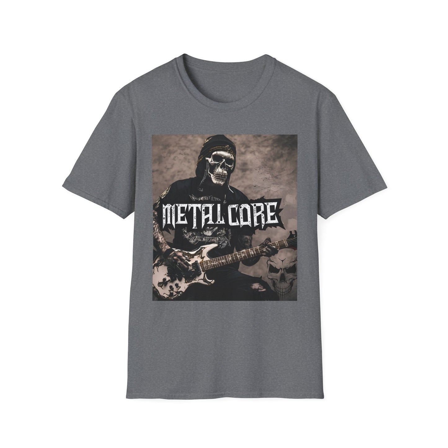 Metal Core - Guitar Player - Unisex Softstyle T-Shirt