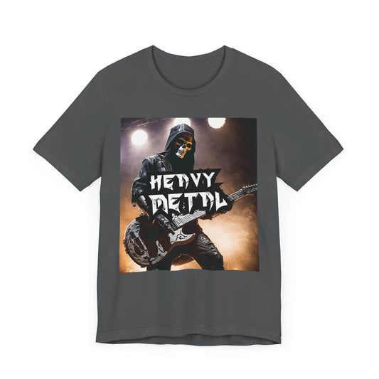 Heavy Metal - Guitar Player - Unisex Jersey Short Sleeve Tee