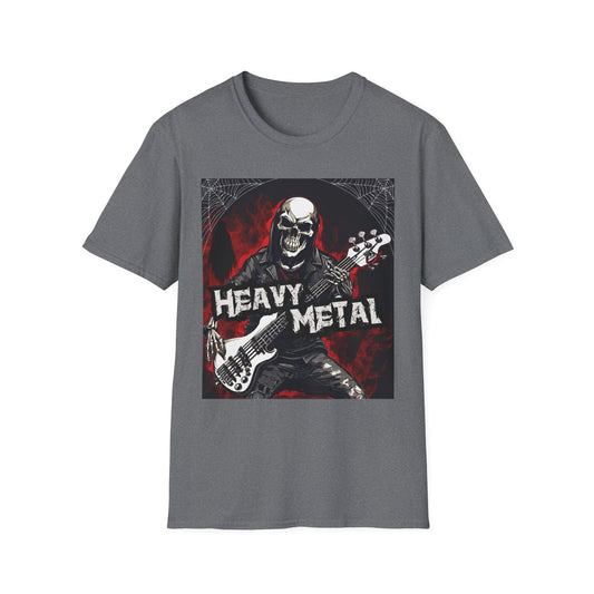 Heavy Metal - Bass Player - Unisex Softstyle T-Shirt