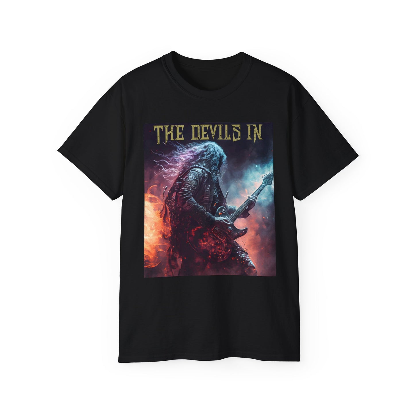 Wild Guitarist- The Devils in - Unisex Ultra Cotton Tee