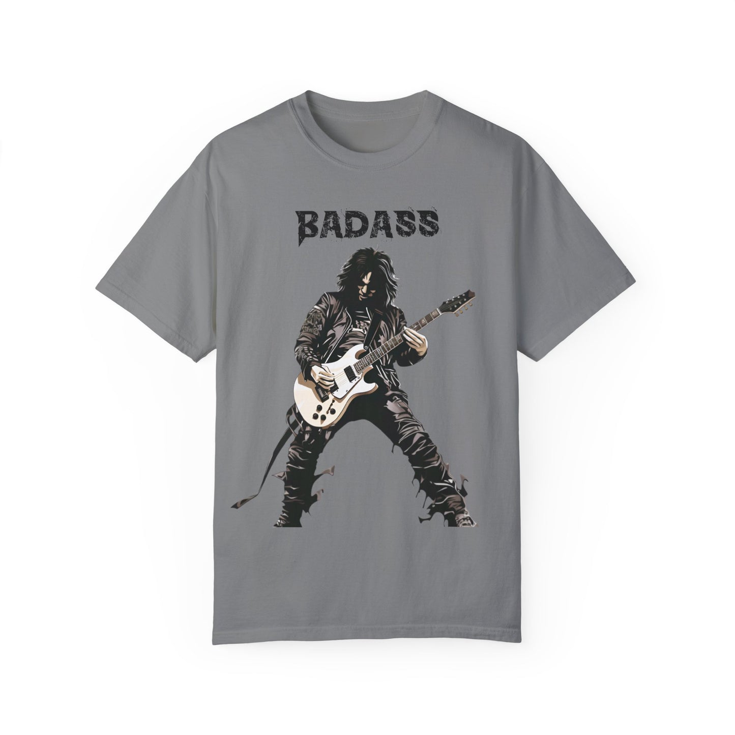 Badass Guitarist - Unisex Garment-Dyed T-shirt