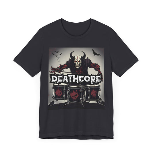 Death Core - Drummer - Unisex Jersey Short Sleeve Tee