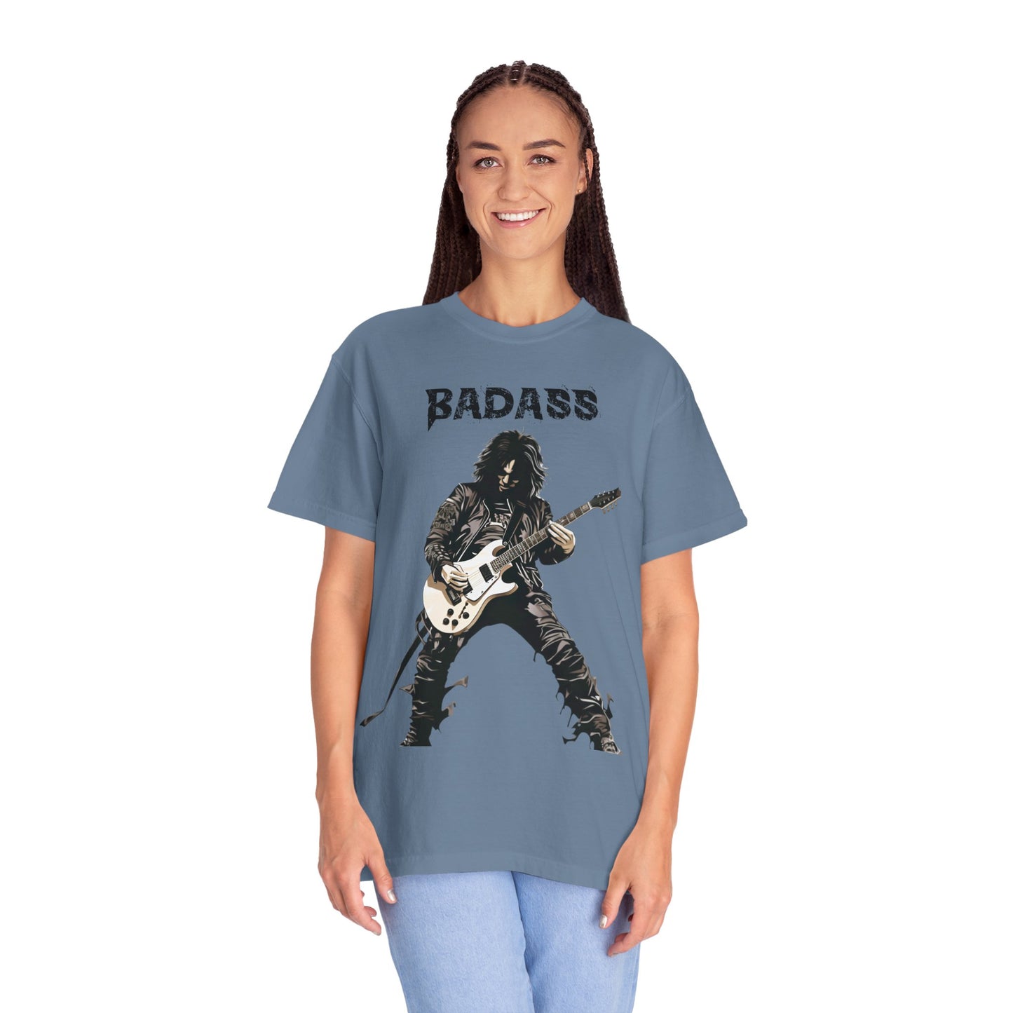 Badass Guitarist - Unisex Garment-Dyed T-shirt