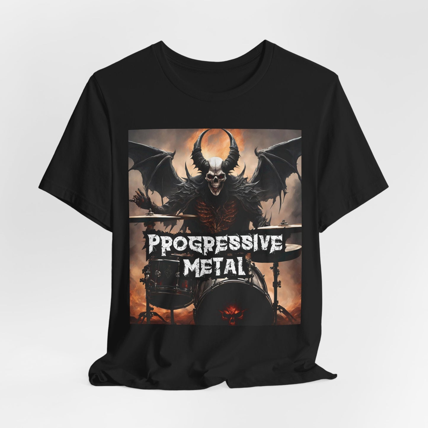 Progressive Metal - Drummer - Unisex Jersey Short Sleeve Tee