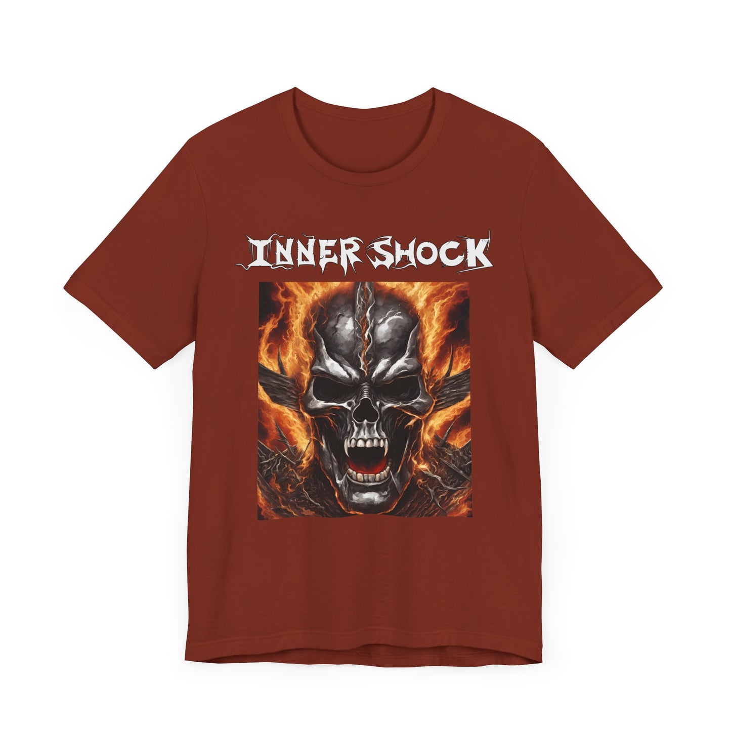 Inner Shock - Skull Face - Unisex Jersey Short Sleeve Tee