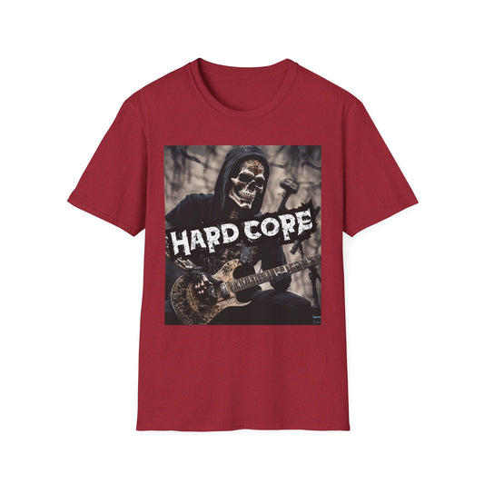 Hardcore - Guitar Player - Unisex Softstyle T-Shirt