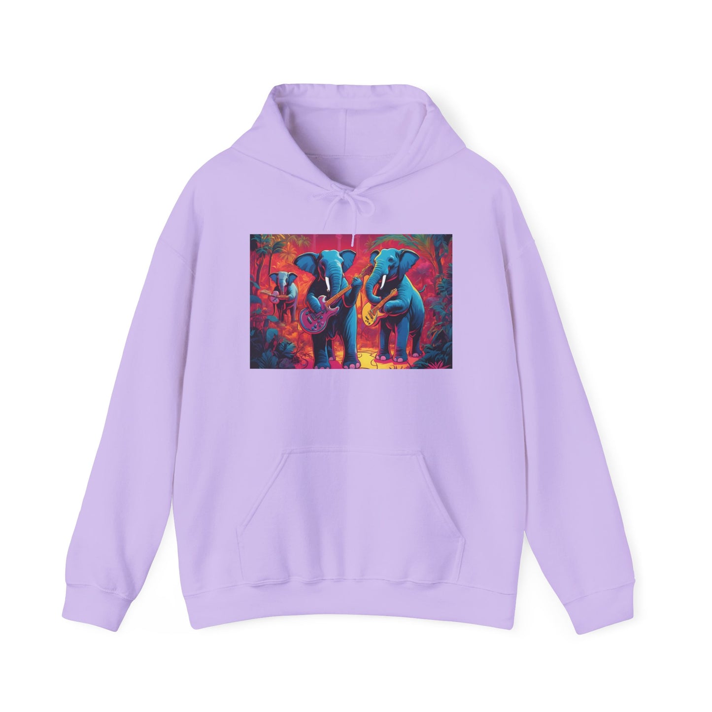 Elephants Rock Band - Unisex Heavy Blend™ Hooded Sweatshirt