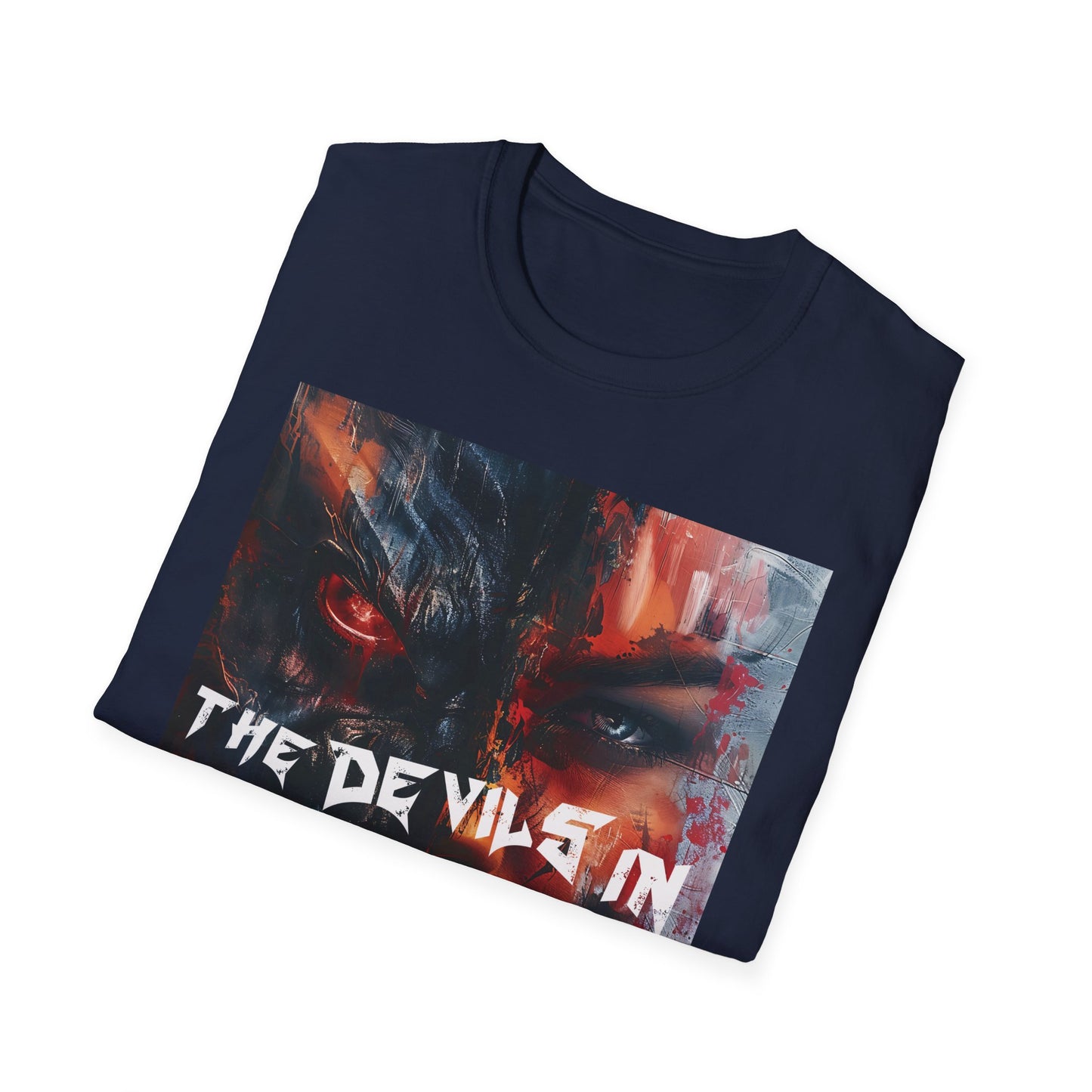 Half Man Half Beast - The Devils in - Unisex Softstyle T-Shirt