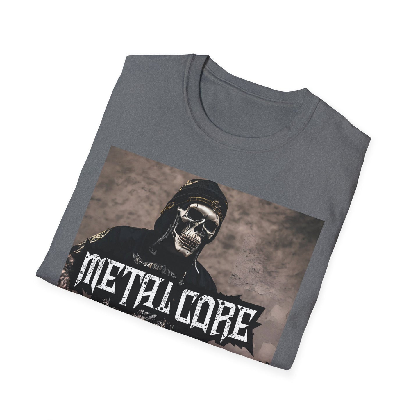 Metal Core - Guitar Player - Unisex Softstyle T-Shirt