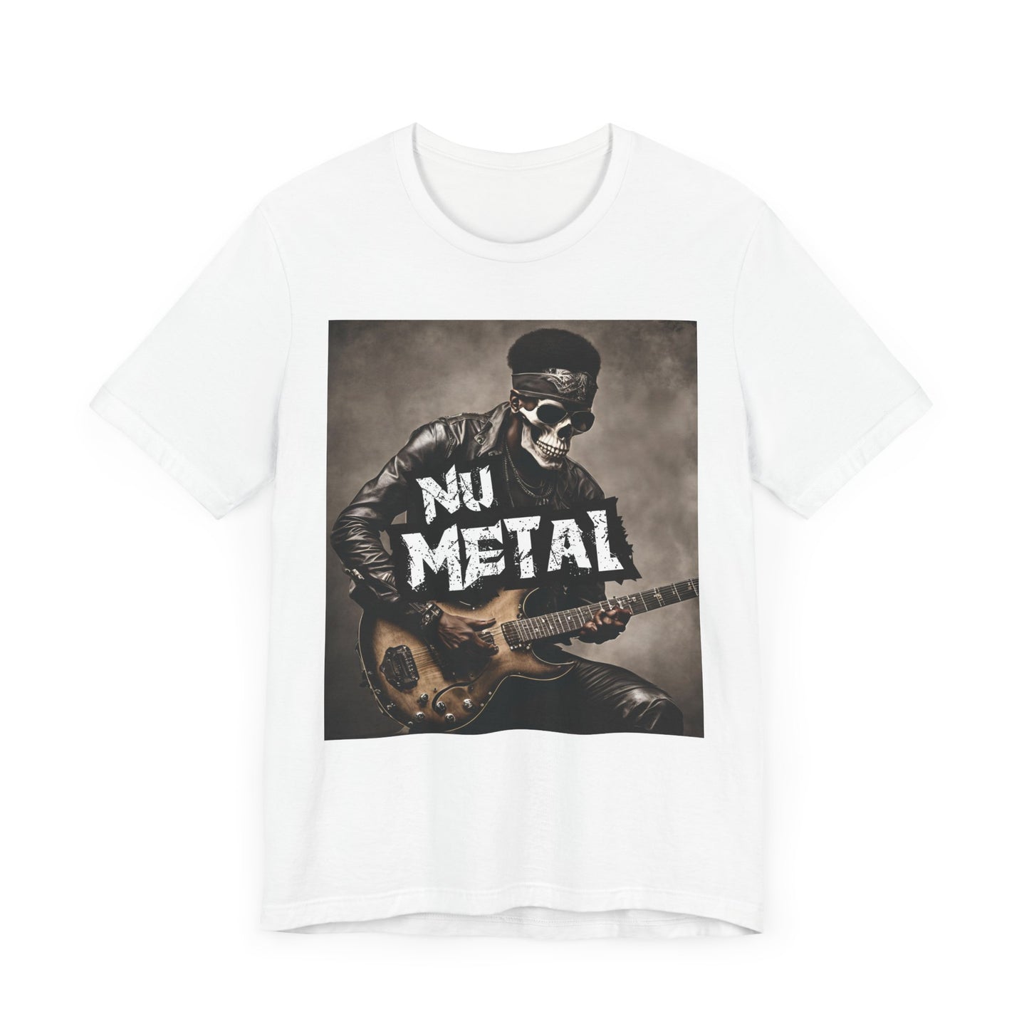 Nu Metal - Guitar Player - Unisex Jersey Short Sleeve Tee