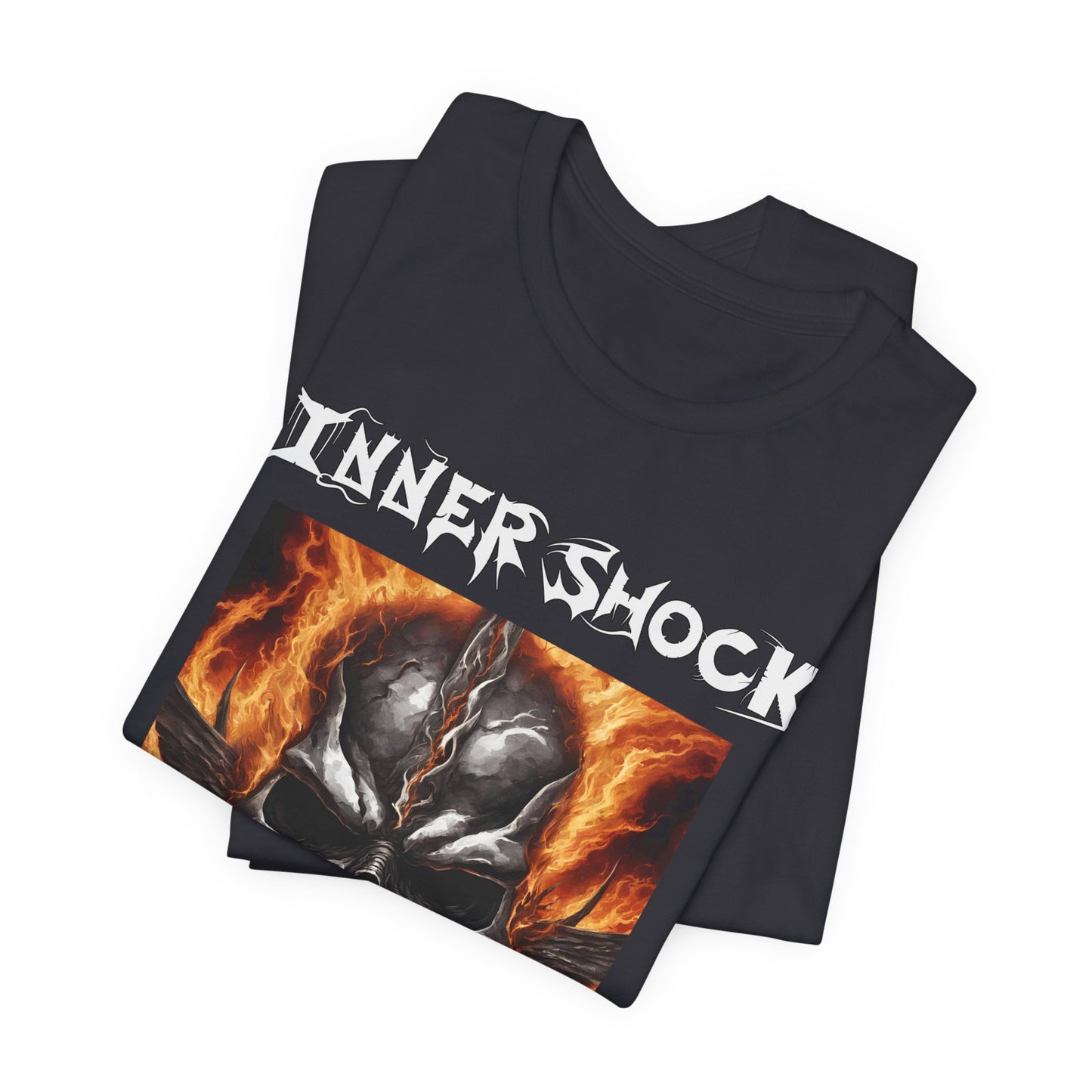 Inner Shock - Skull Face - Unisex Jersey Short Sleeve Tee