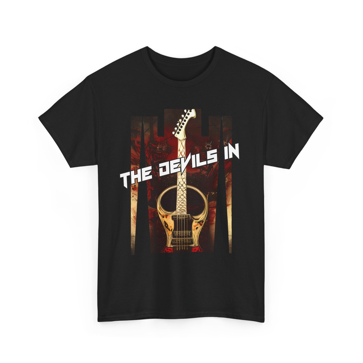 The Devils in - Custom Design Unisex Heavy Cotton Tee