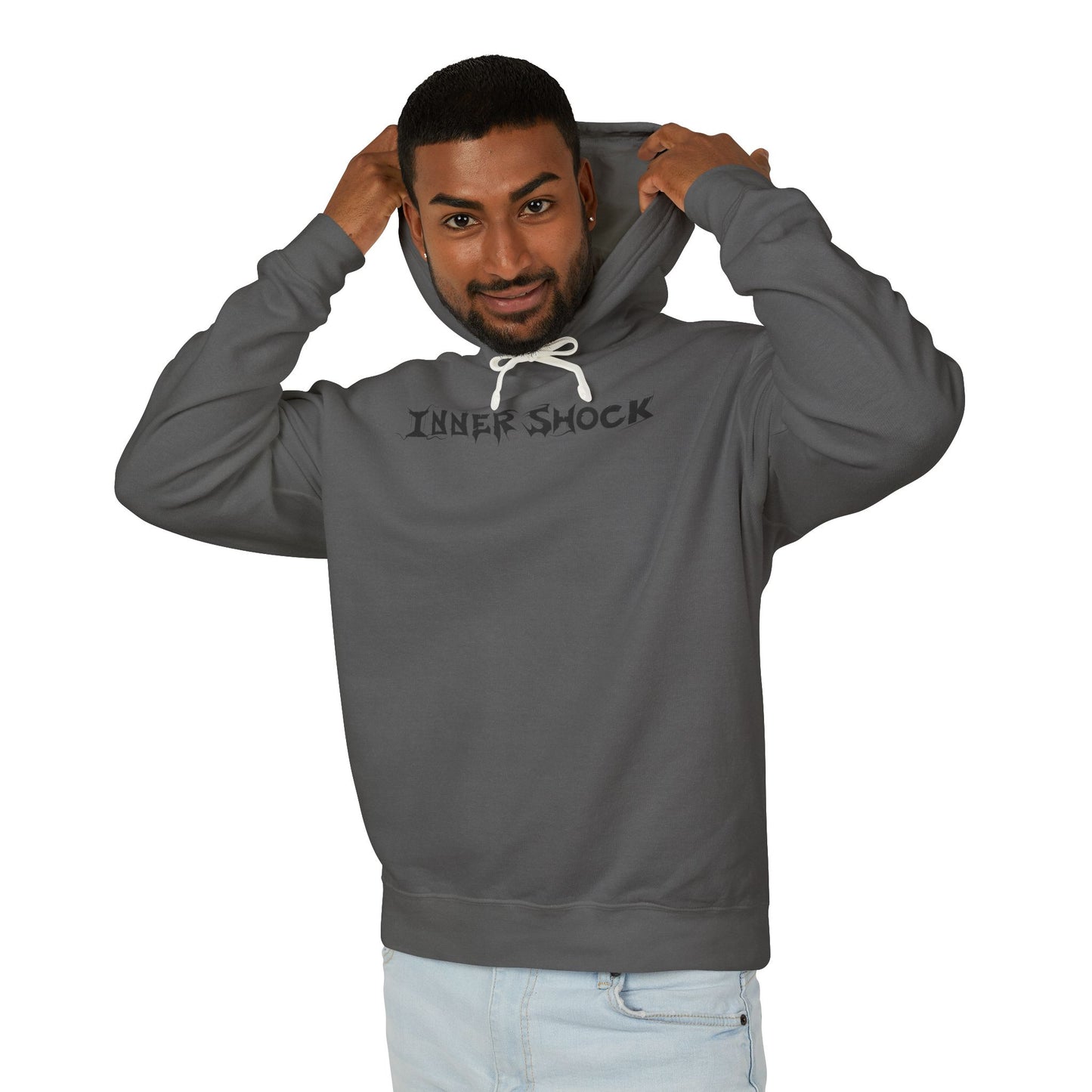 Inner Shock - Unisex Lightweight Hooded Sweatshirt