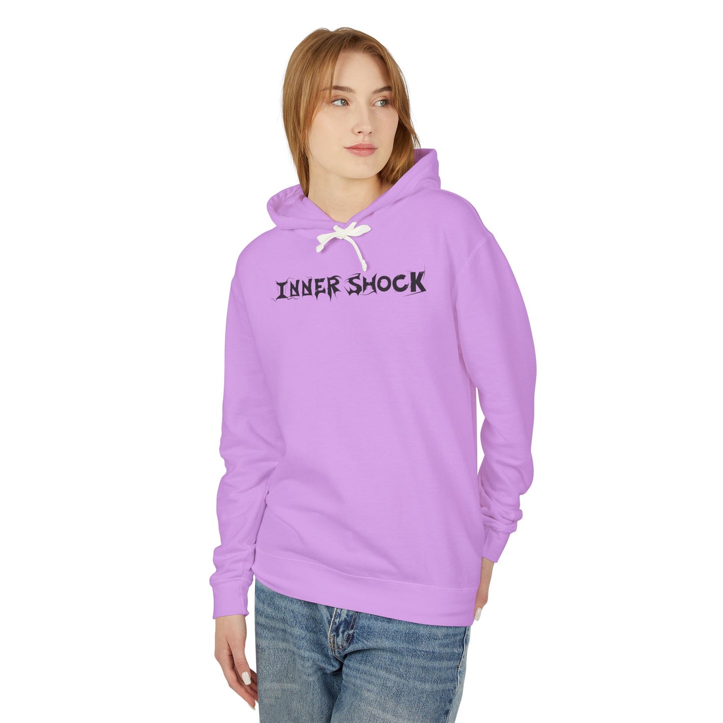 Inner Shock - Unisex Lightweight Hooded Sweatshirt