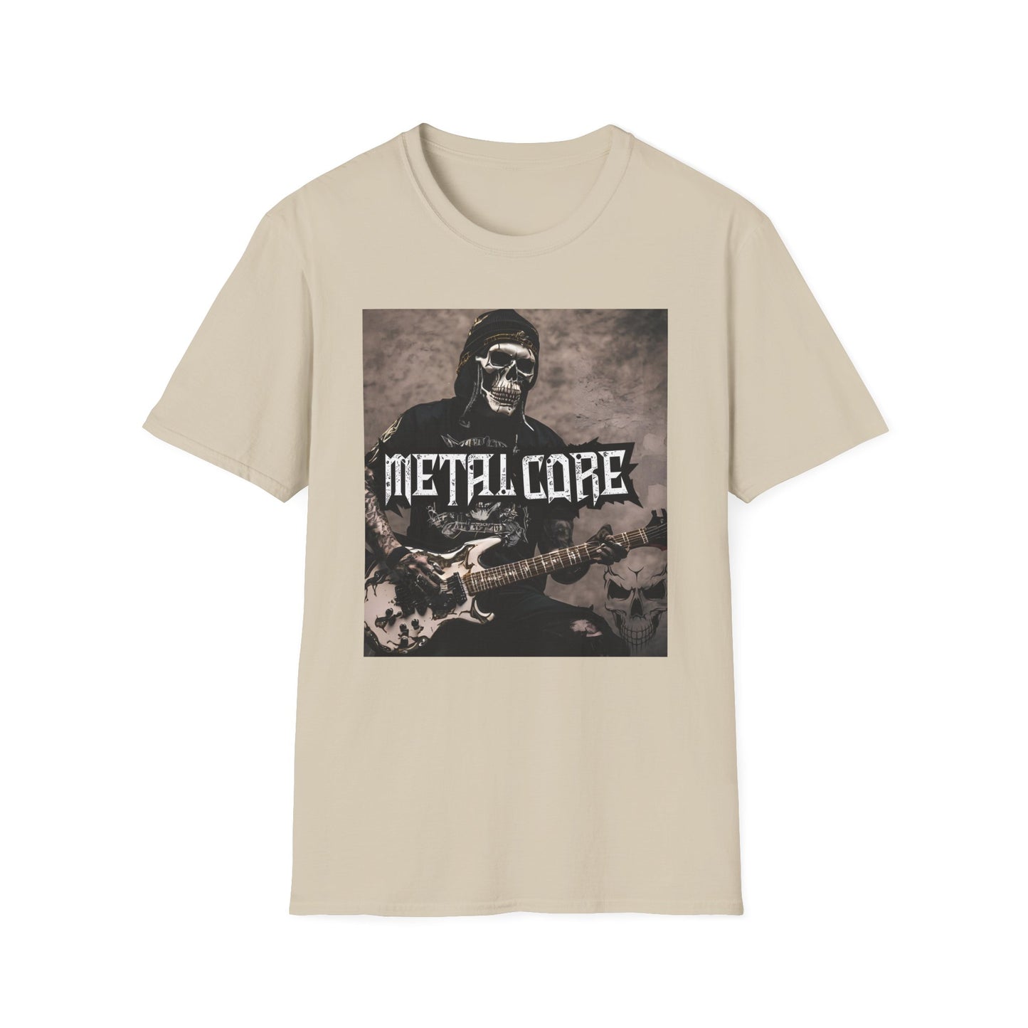 Metal Core - Guitar Player - Unisex Softstyle T-Shirt