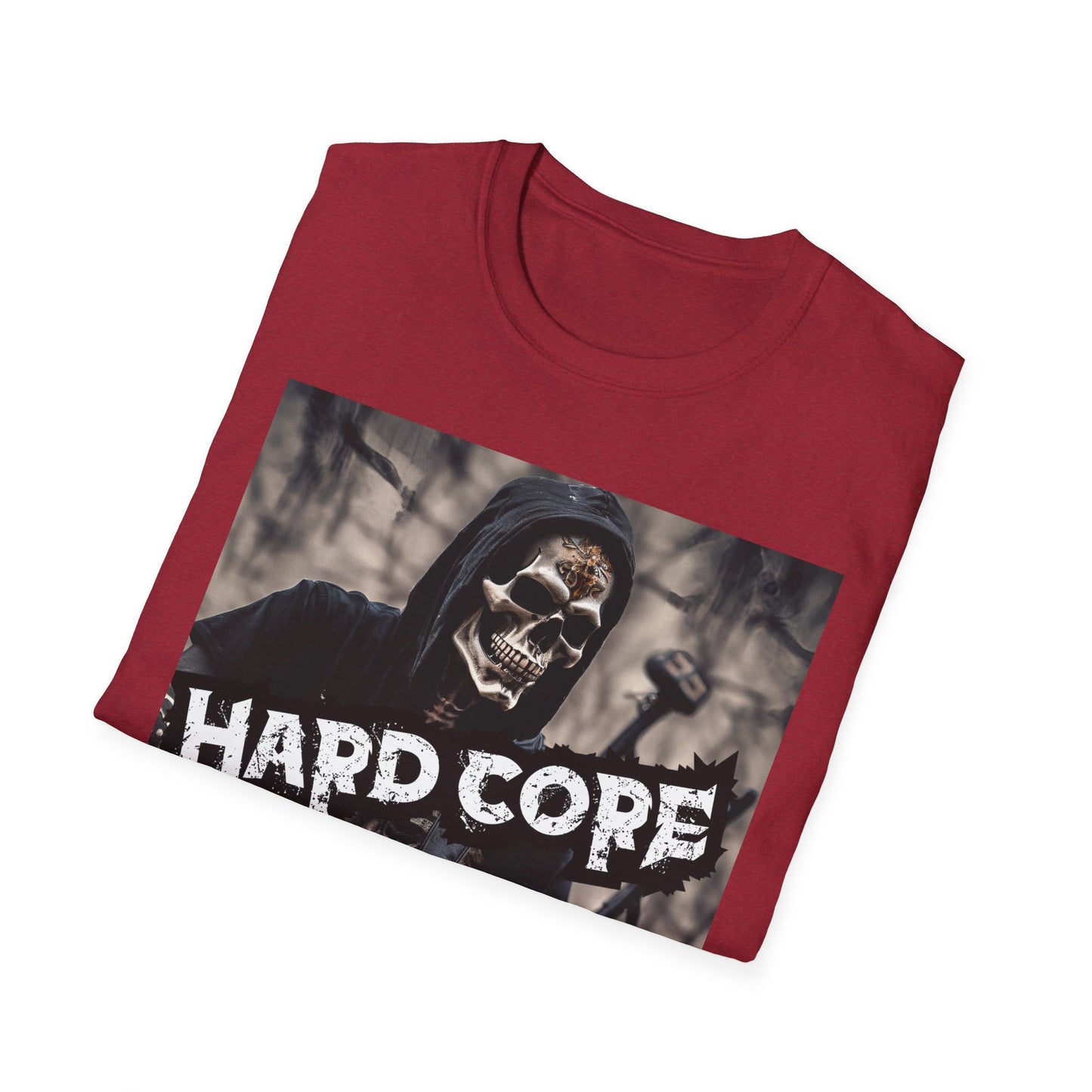 Hardcore - Guitar Player - Unisex Softstyle T-Shirt